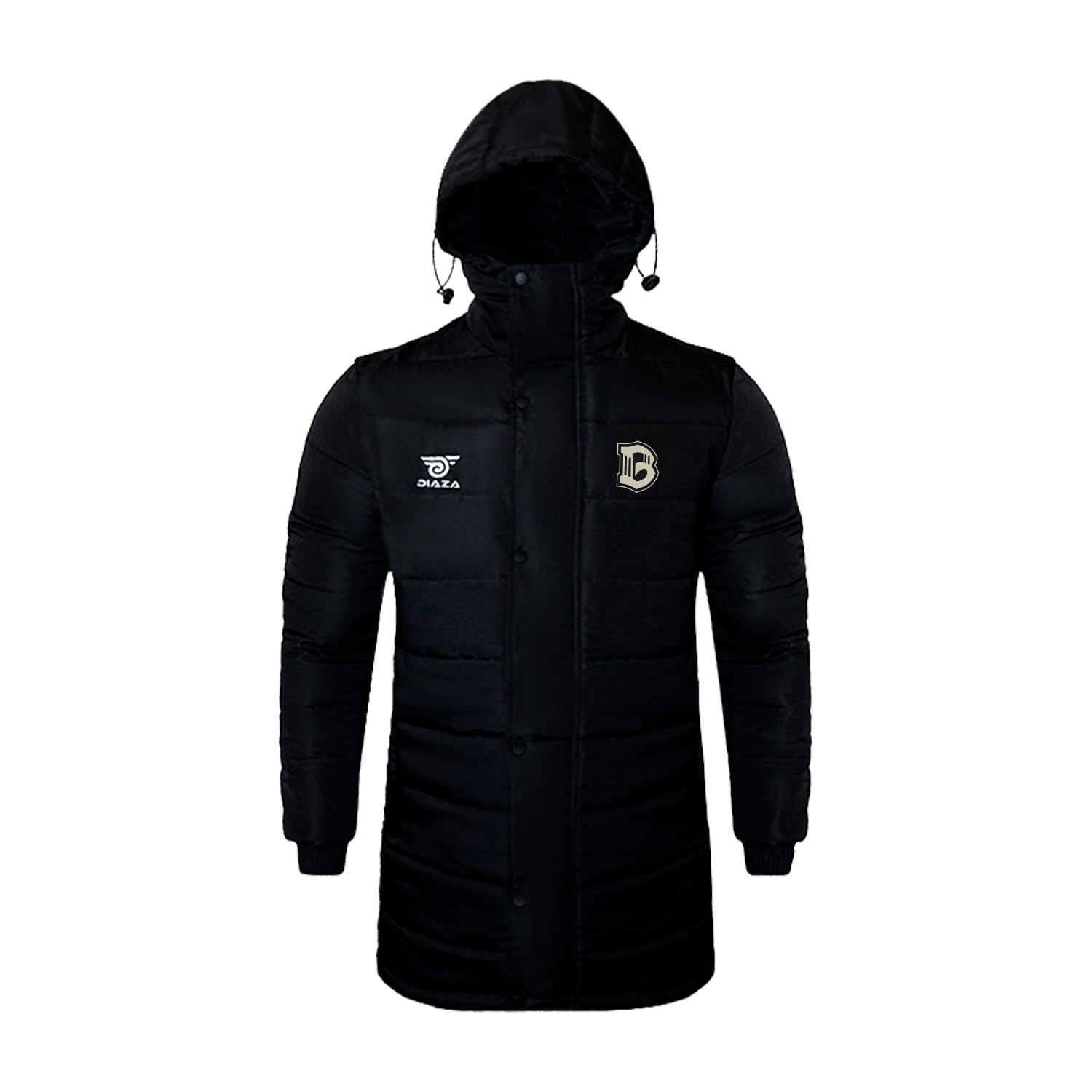Brooklyn FC Men's Polar Winter Jacket - Waterproof Windproof Insulated Coat for Cold Weather - Perfect for Skiing, Snowboarding & Outdoor Adventures