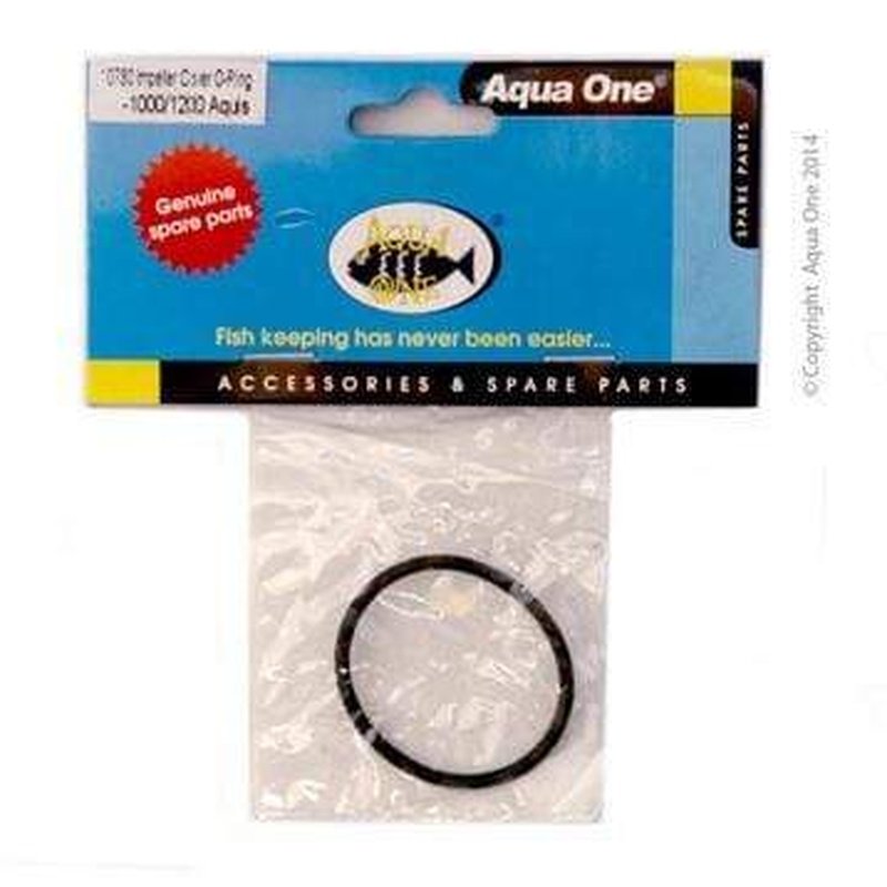 Aqua One O-Ring for Impeller Cover - 1 Pack - Compatible with Aquis 1000, 1200, 1050, 1250, VA650, 750 & 10780 - Replacement Seal for Aquarium Water Pumps & Filters