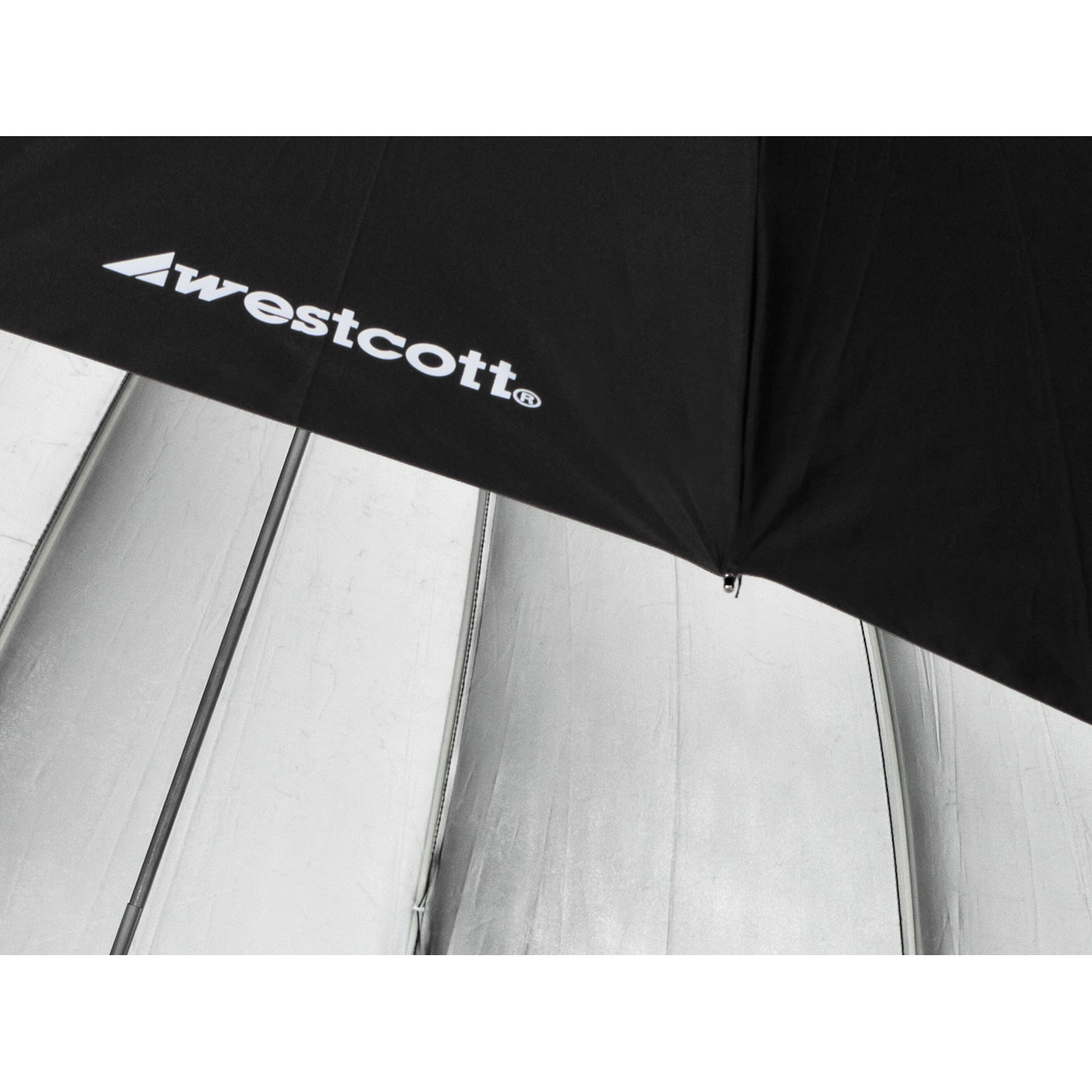Premium 7-Foot Silver Reflective Umbrella - Windproof & UV Protection for Outdoor Events, Beach, and Patio Use