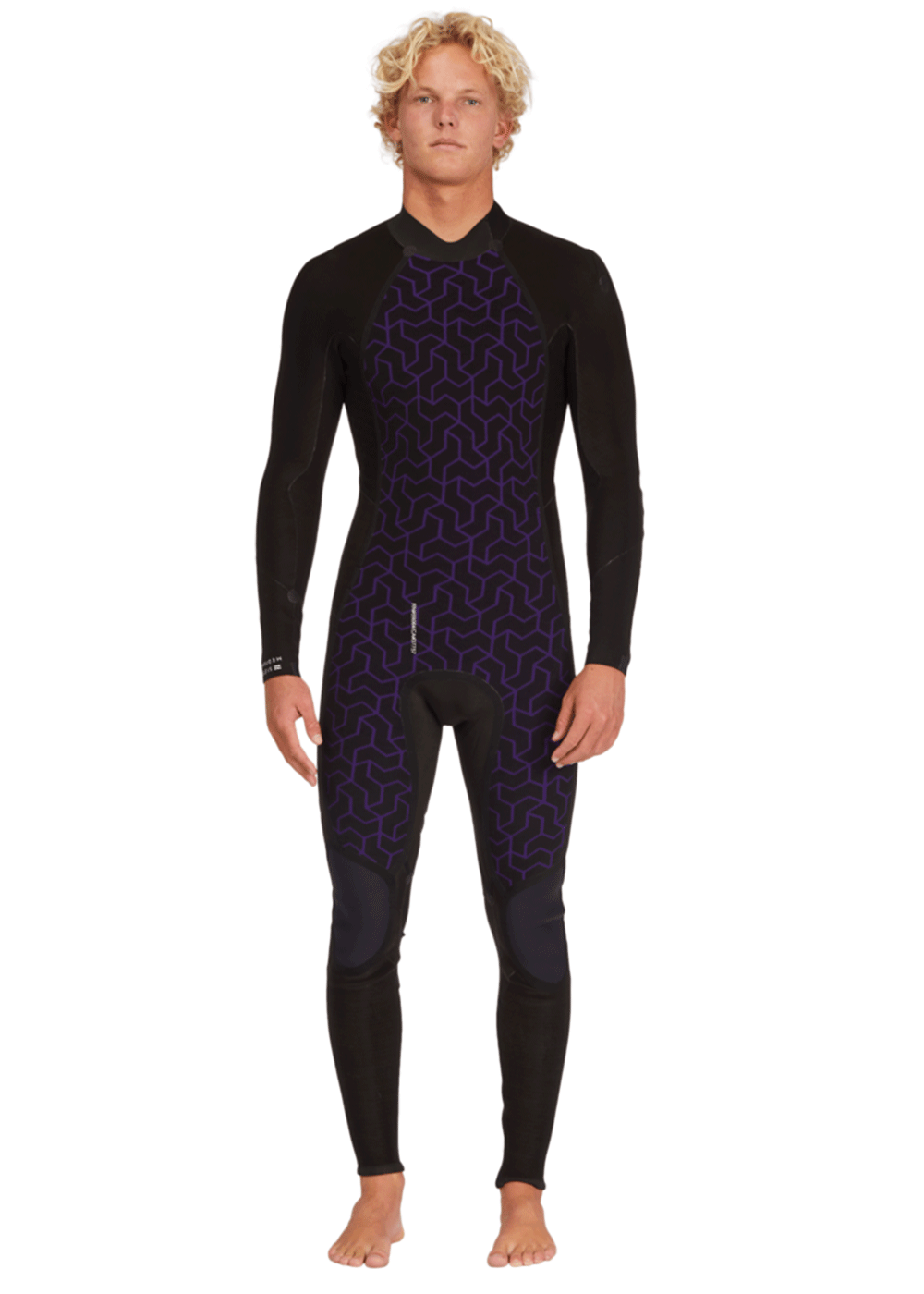 Billabong Men's Absolute 3/2mm Back Zip GBS Steamer Wetsuit - Premium Neoprene Surfing Suit for Cold Water - Perfect for Surfing, Diving & Water Sports