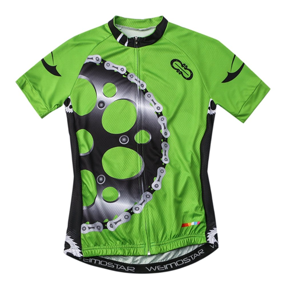Men's Breathable Cycling Jersey Short Sleeve - Moisture Wicking Bike Shirt for Road & Mountain Biking - Perfect for Summer Training & Outdoor Sports