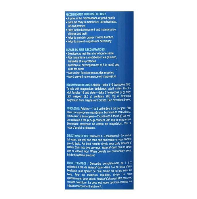 Natural Calm Magnesium Powder - Unflavored 8 oz for Stress Relief, Sleep Support & Muscle Relaxation | Vegan, Non-GMO Supplement for Daily Wellness & Relaxation