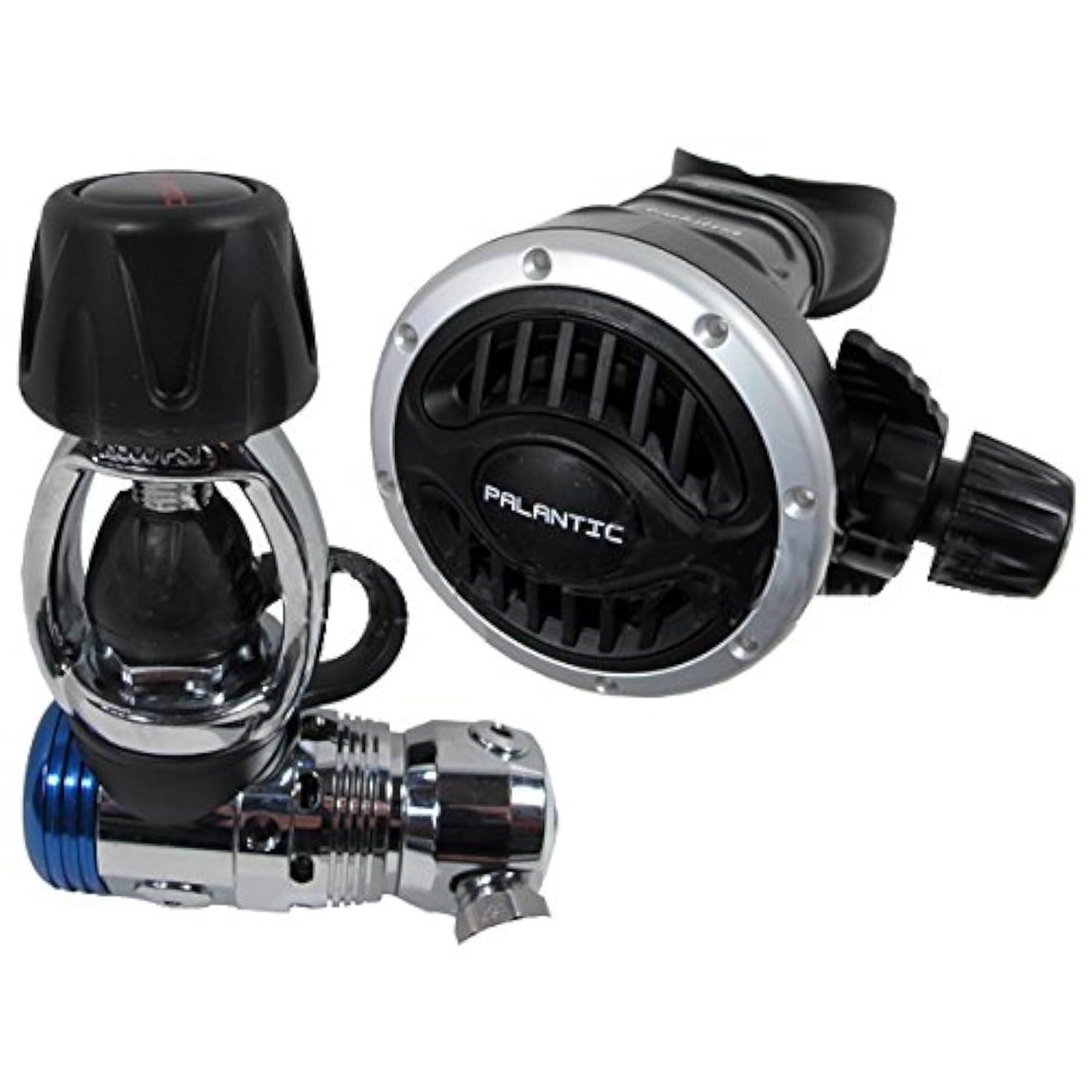 Scuba Choice Palantic AS103 Yoke Regulator - Adjustable Second Stage, 27