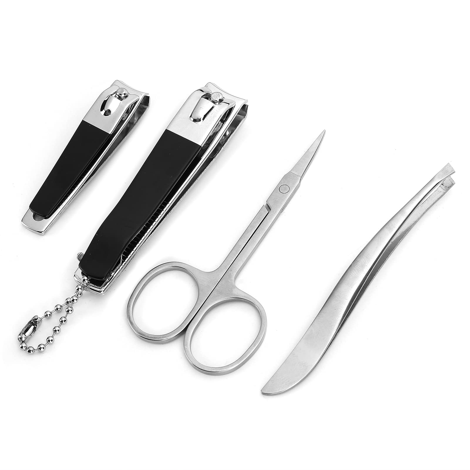Premium Stainless Steel Nail Clippers - Compact Travel Nail Trimmer for Home & On-the-Go Grooming - Perfect for Travel, Gym Bags, and Everyday Manicure Care