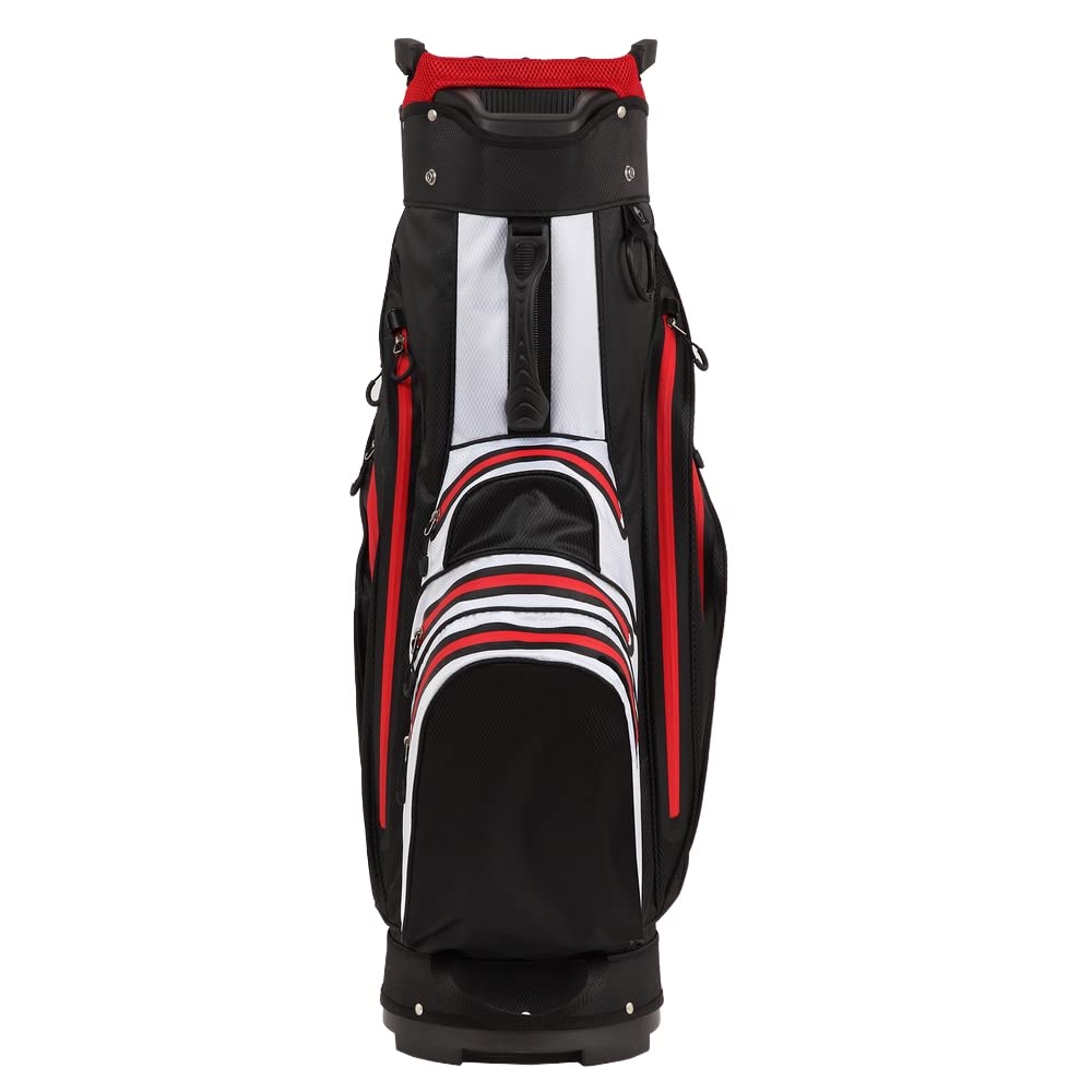 Ram Golf防水推车包 - 14路球杆分隔器，适用于雨天高尔夫球场的专业装备
