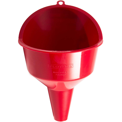FloTool Hopkins Super Quick Fill Funnel - Fast & Easy Fluid Transfer for Cars, Trucks & Motorcycles - Perfect for Oil Changes, Coolant Refills & Windshield Washer Fluid