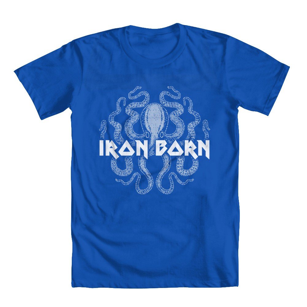 GEEK TEEZ Iron Born Metal Youth Boys' T-Shirt | Cool Graphic Tee for Kids & Teens | Perfect for School, Parties & Everyday Wear