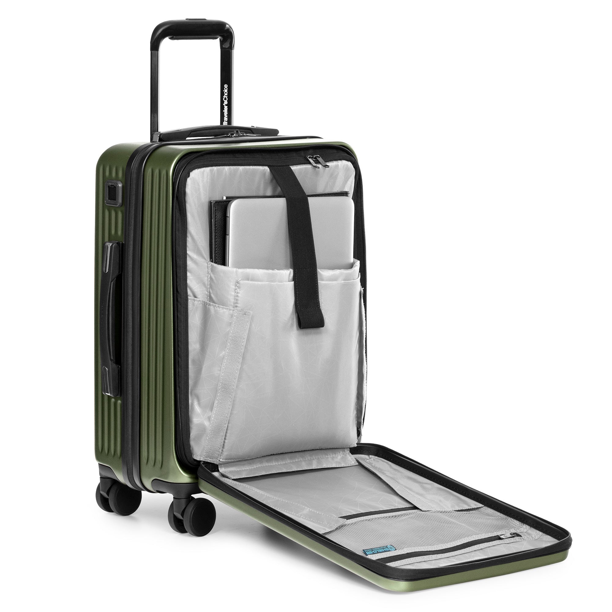 Mykel Front Pocket Carry On - Lightweight Travel Backpack with USB Charging Port for Men & Women - Perfect for Airplane, Business Trips & Commuting