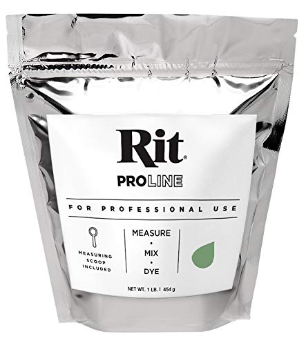 Rit Dye ProLine 1 LB Powder Dye - Kelly Green | Professional Fabric Dye for Cotton, Silk, Wool & More | Perfect for DIY Crafts, Clothing Restoration & Home Decor Projects