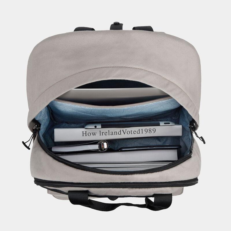Travelon Origin Sustainable Antimicrobial Anti-Theft Large Backpack for Travel, Commuting & Work - Water-Resistant Laptop Backpack with RFID Protection & Hidden Pockets