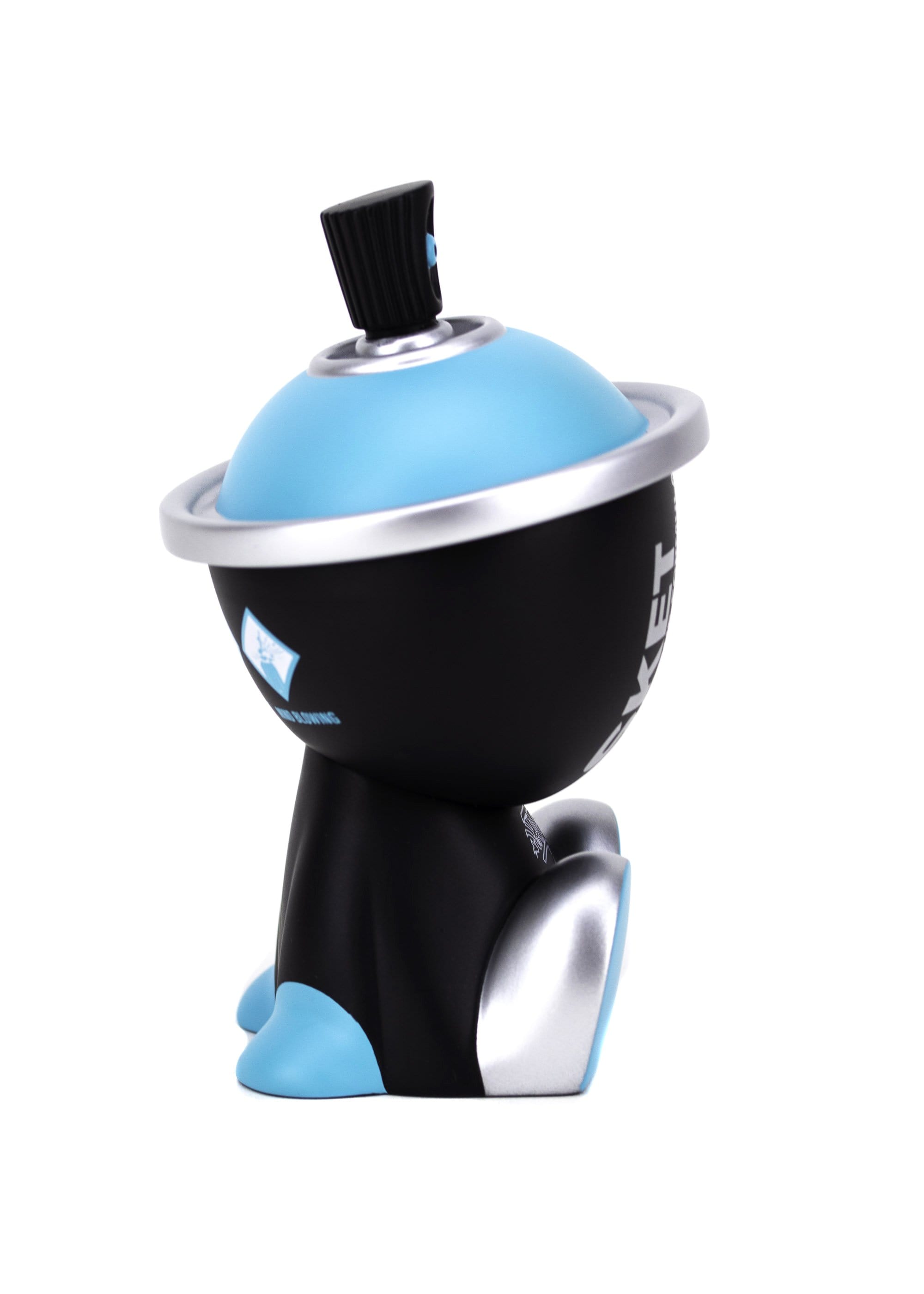 Sket One Cyan Formula Canbot by Clutter - Premium Collectible Street Art Toy for Home & Office Decor - Perfect for Urban Art Lovers and Collectors