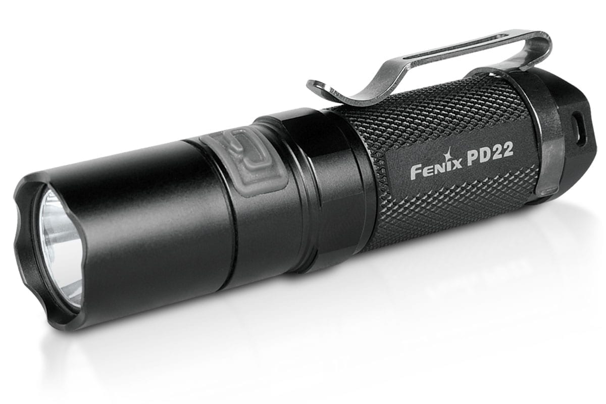 Fenix PD22 Flashlight - High-Performance LED Tactical Light for Outdoor, Camping & Emergency Use (Discontinued Model)