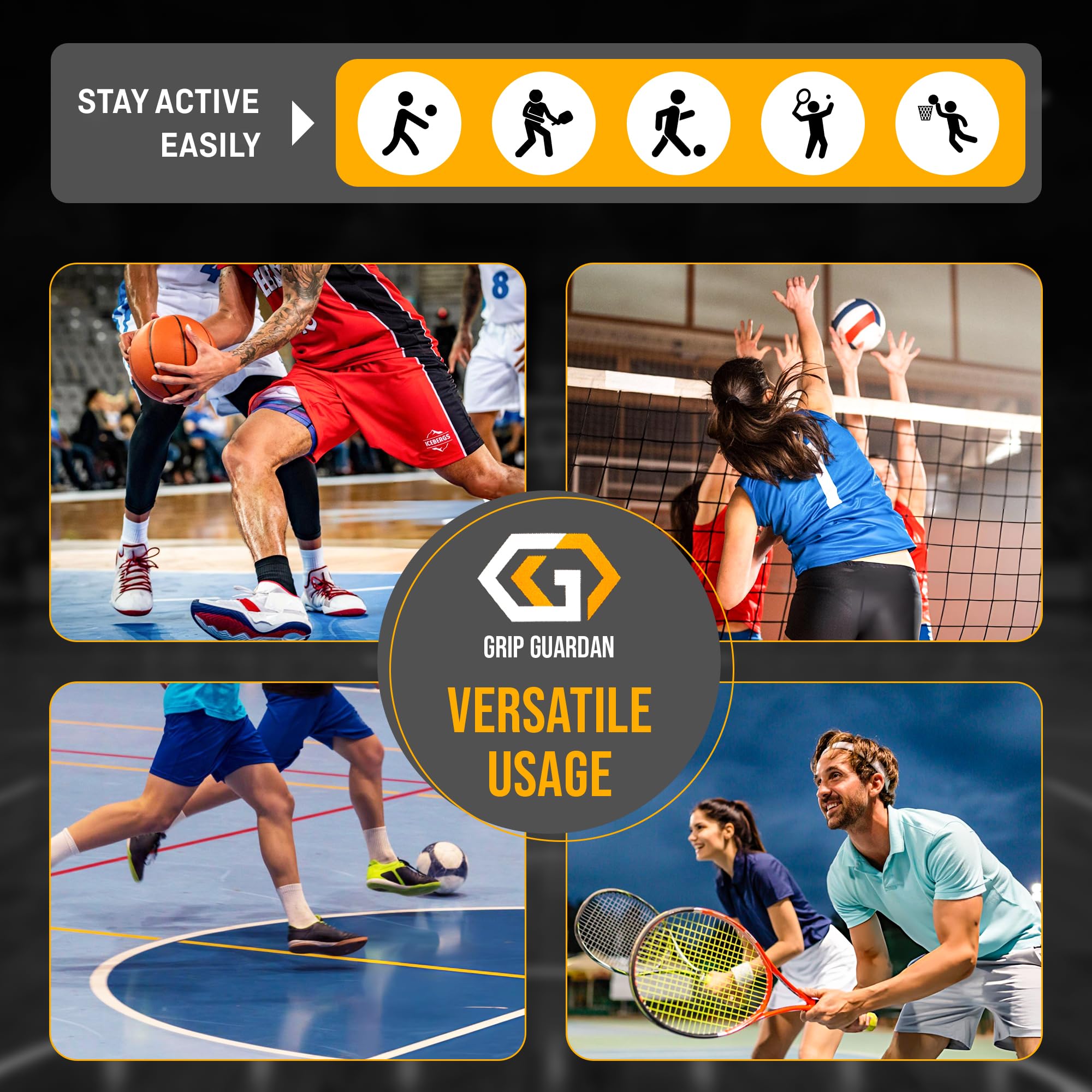 Best Basketball Grip Spray for Shoes - Non-Slip Traction Enhancer for Sports - Multi-Purpose Anti-Slip Spray for Basketball, Volleyball & Gym Shoes - Perfect for Indoor Courts, Outdoor Games & Training Sessions