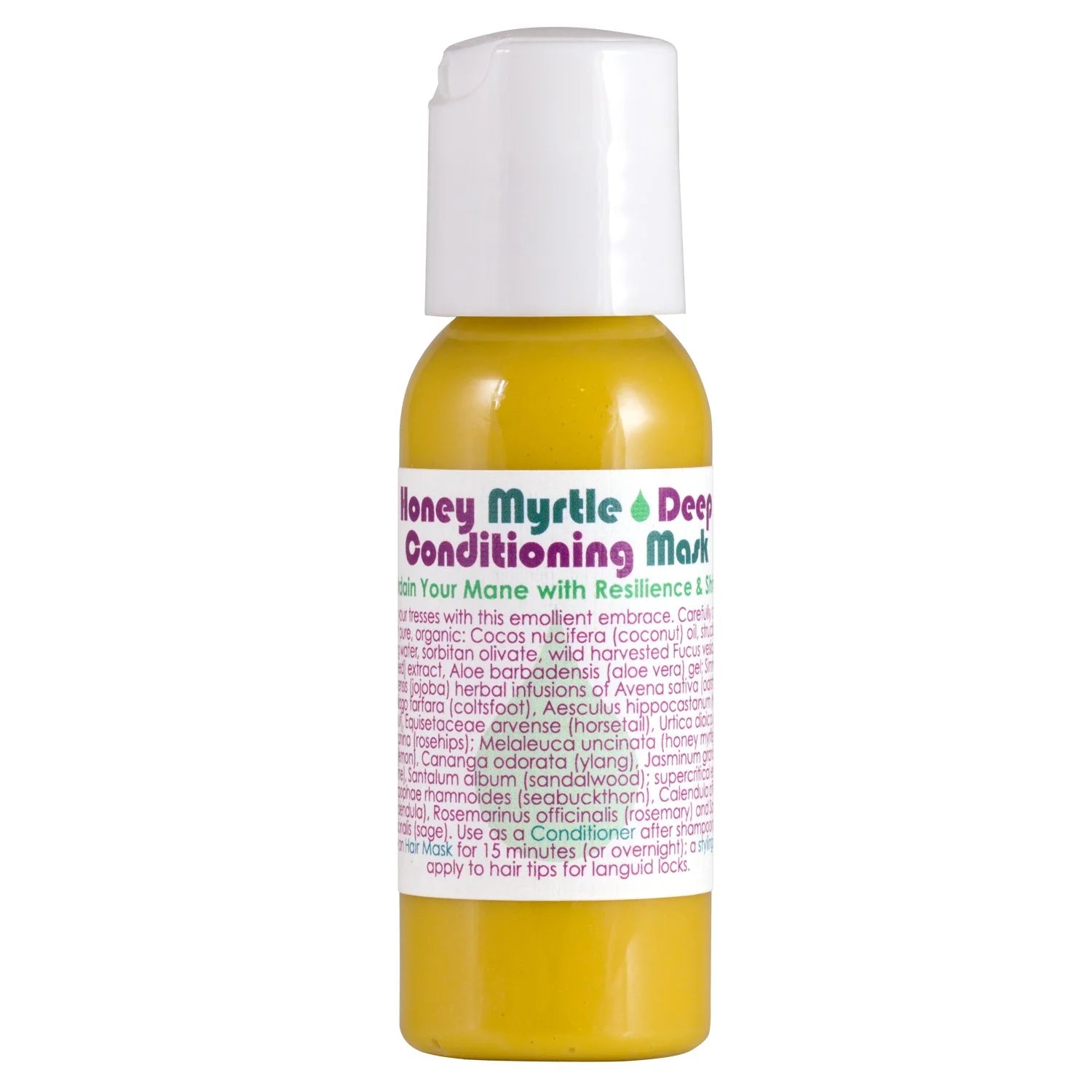 Honey Myrtle Deep Conditioning Hair Mask for Dry Damaged Hair - Nourishing & Repairing Treatment for Salon-Quality Results at Home | Perfect for Color-Treated & Frizzy Hair