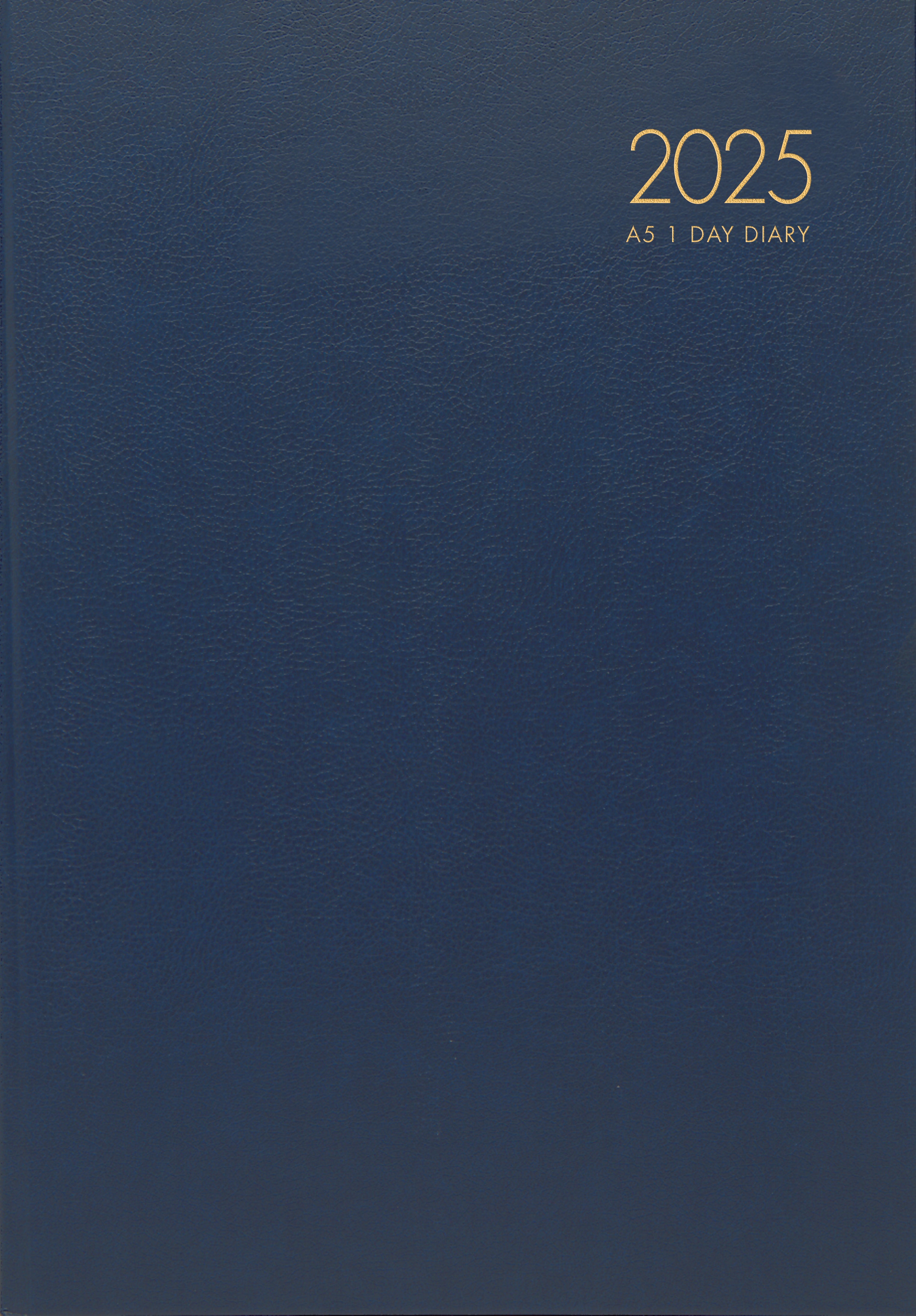 2025 Collins Windsor A51 Diary - Day to Page Planner, Navy Blue, 148mm x 210mm (A5 Size) - Perfect for Daily Scheduling, Journaling & Office Organization