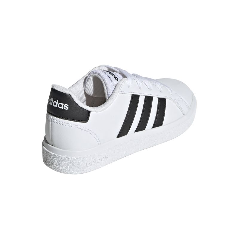 Adidas Grand Court 2.0 Kids Sneakers - Comfortable Casual Shoes for Boys & Girls - Perfect for School, Playground & Everyday Wear