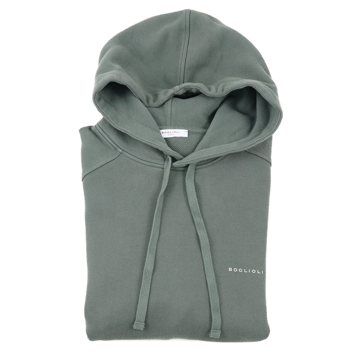 Boglioli Men's Hooded Pullover Cotton Sweatshirt - Soft Casual Zip-Up Hoodie for Everyday Wear, Gym & Outdoor Activities