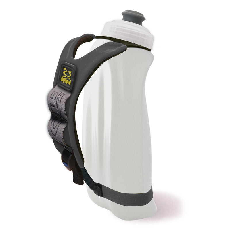 Amphipod Hydraform Ergo Minimalist 16oz Handheld Water Bottle - Lightweight & Leak-Proof for Running, Hiking, Cycling & Outdoor Activities