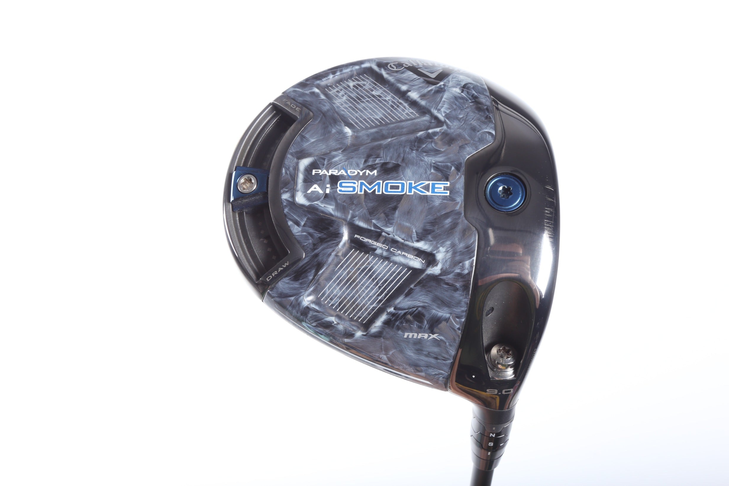 Used Callaway Paradym Ai Smoke MAX Driver 9° Regular Flex Mitsubishi Tensei Blue AV Right Handed - Perfect for Golfers Seeking Distance & Forgiveness on the Course