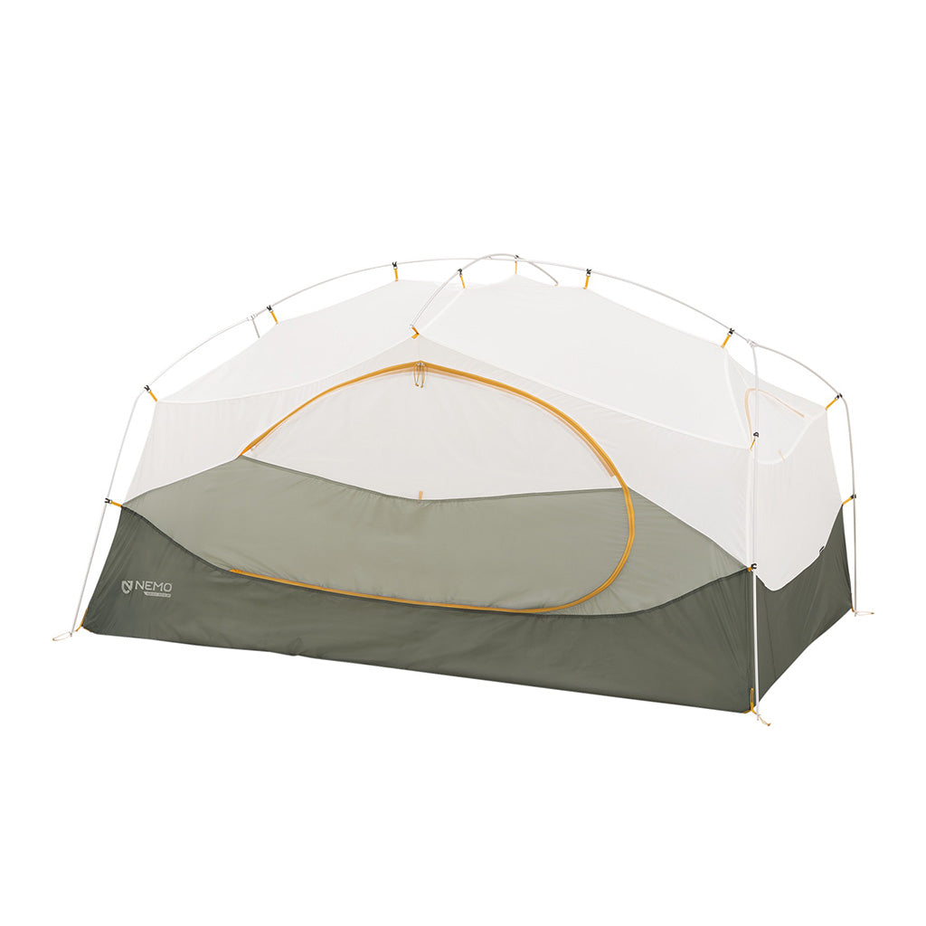 Aurora Ridge 3-Person Lightweight Camping Tent with Waterproof Rainfly & Footprint - Perfect for Backpacking, Hiking, and Outdoor Adventures