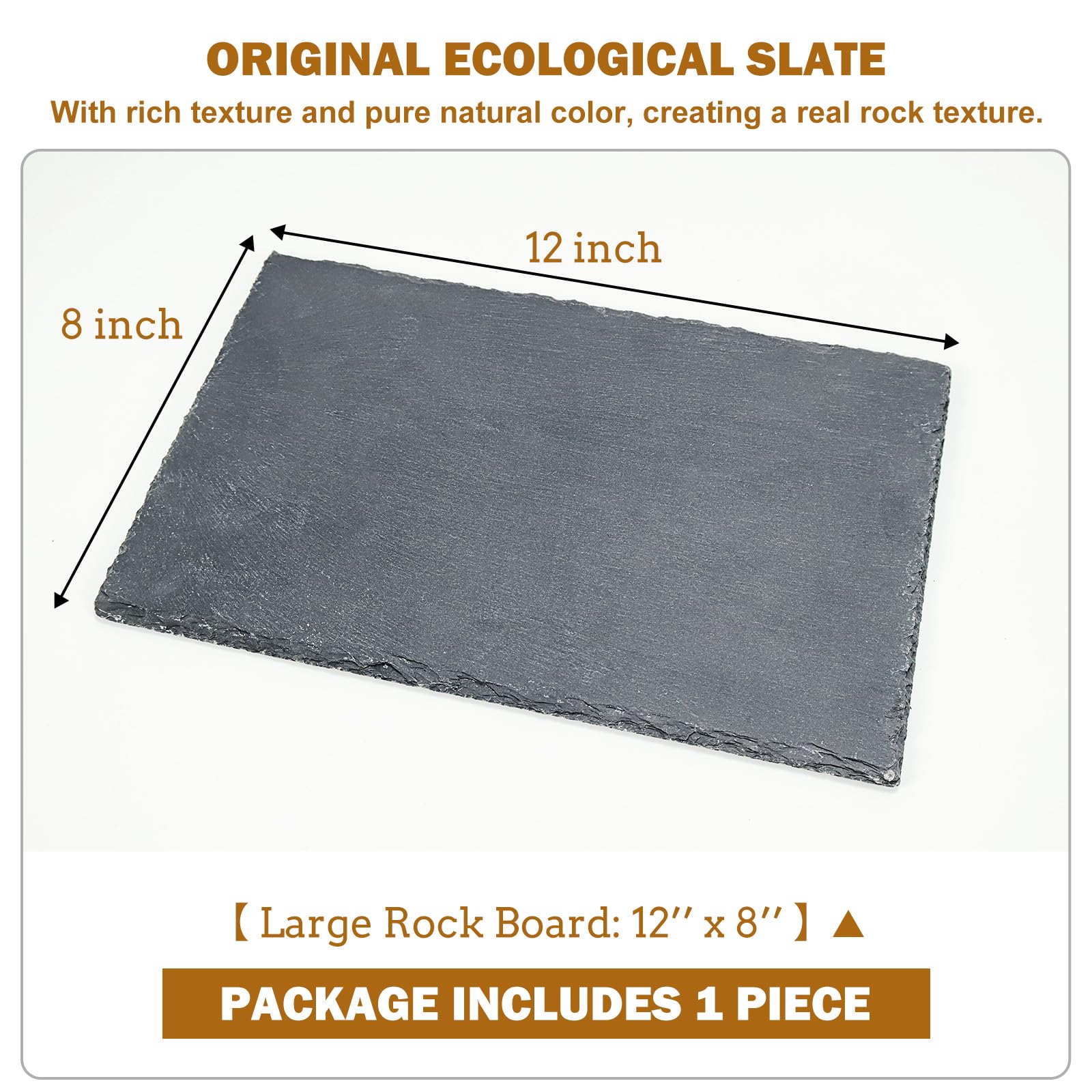 Natural Tortoise Habitat Basking Rock with Non-Slip Mat - Large Reptile Food Bowl for Bearded Dragons & Lizards | Easy Nail Grinding, Moisturizing Effect | Perfect for Desert & Tropical Terrariums