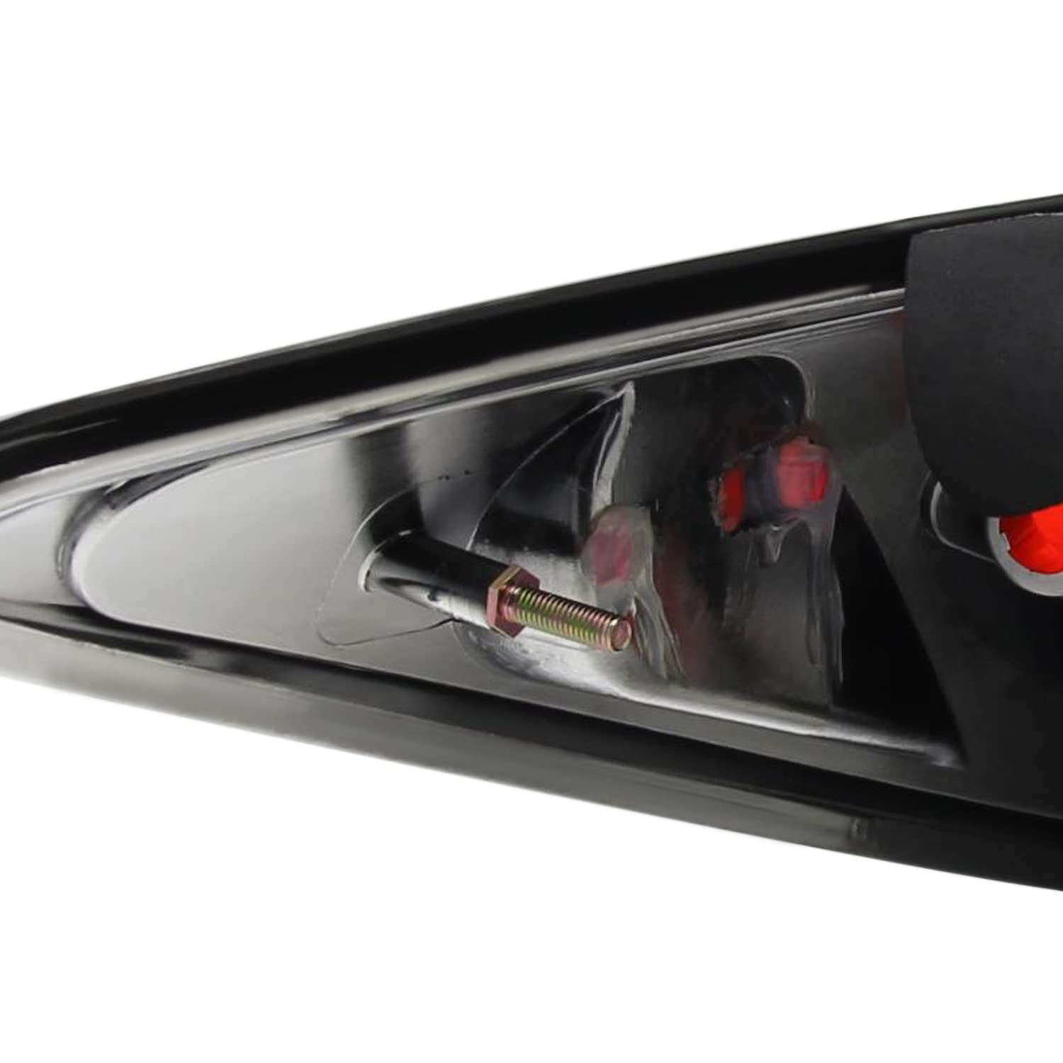 Spec-D Tuning Black LED Tail Lights for 2005-2010 Pontiac G6 Coupe - Left & Right Pair Assembly | Smoked Lens Design for Enhanced Style & Night Visibility (Perfect for Car Enthusiasts & Custom Builds)