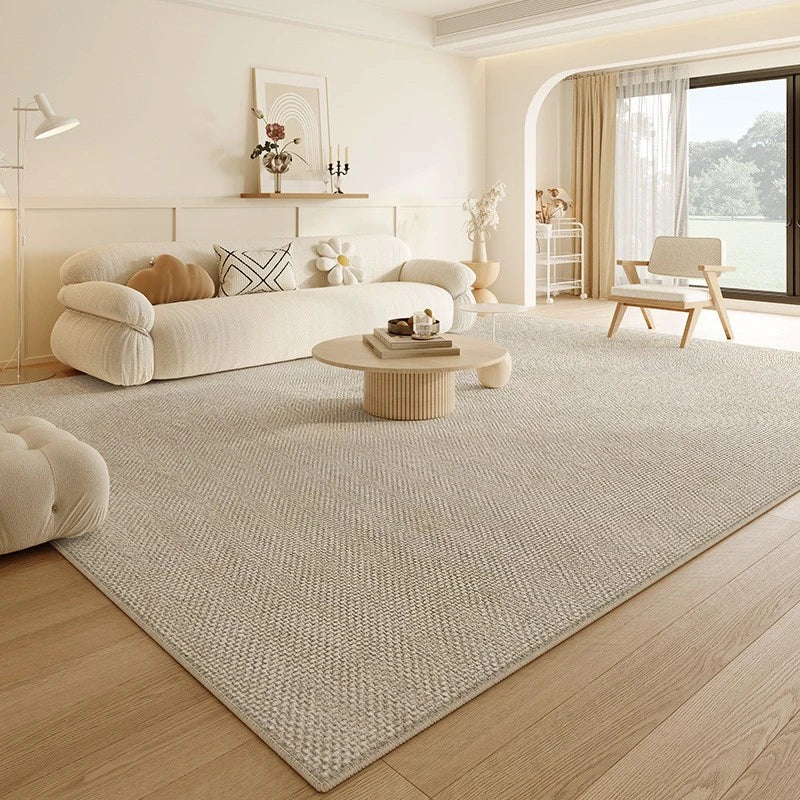 Raina Minimalist Spillproof Pet Friendly Rug - Waterproof & Stain Resistant Washable Area Rug for Living Room, Bedroom, Kitchen - Perfect for Homes with Dogs & Cats