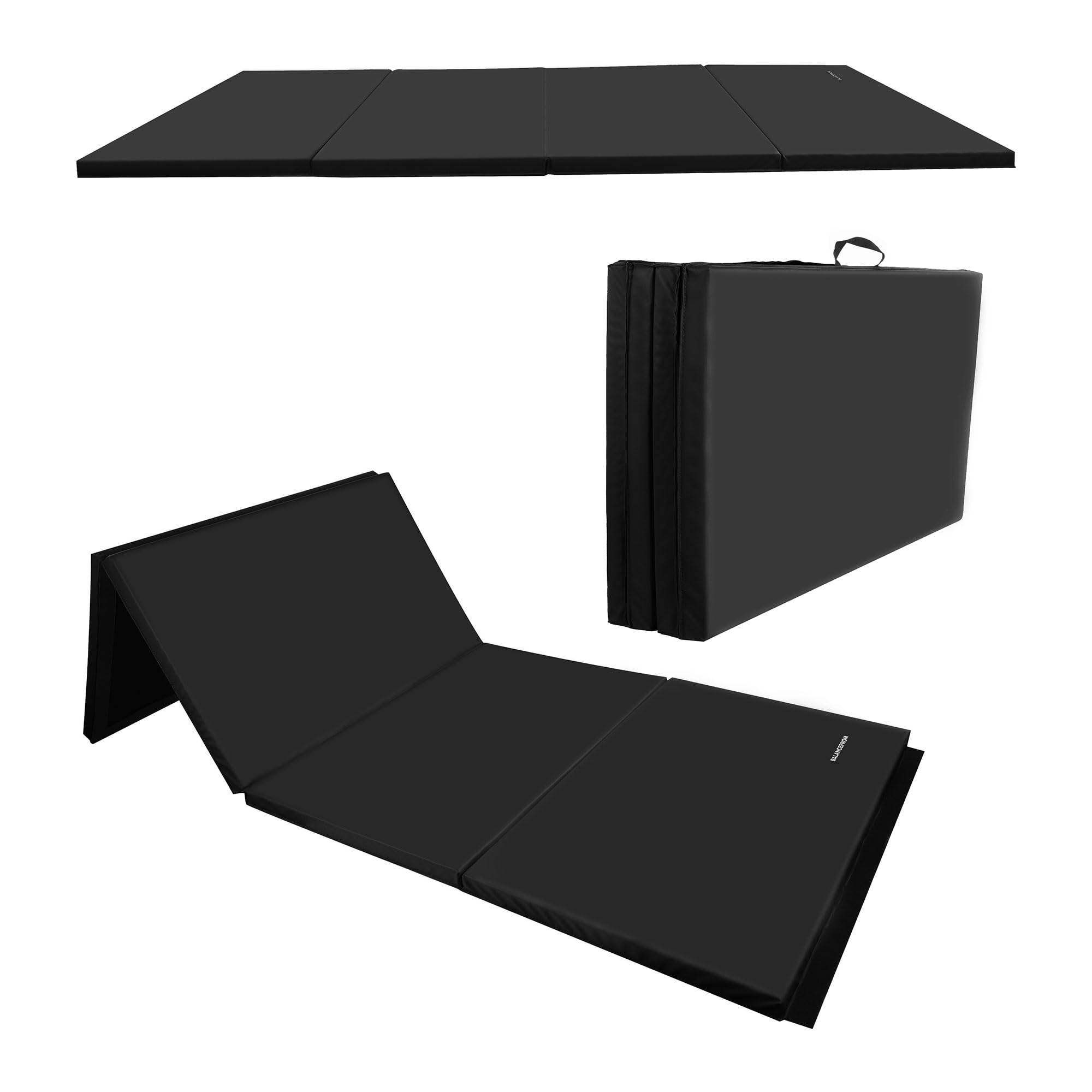 BalanceFrom Foldable Gymnastics Mat - 4'x8'x2