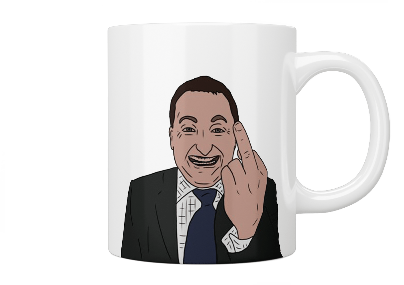 Funny Peep Show Jeff Novelty Coffee Mug - Perfect for Office Humor, Gag Gifts & TV Show Fans