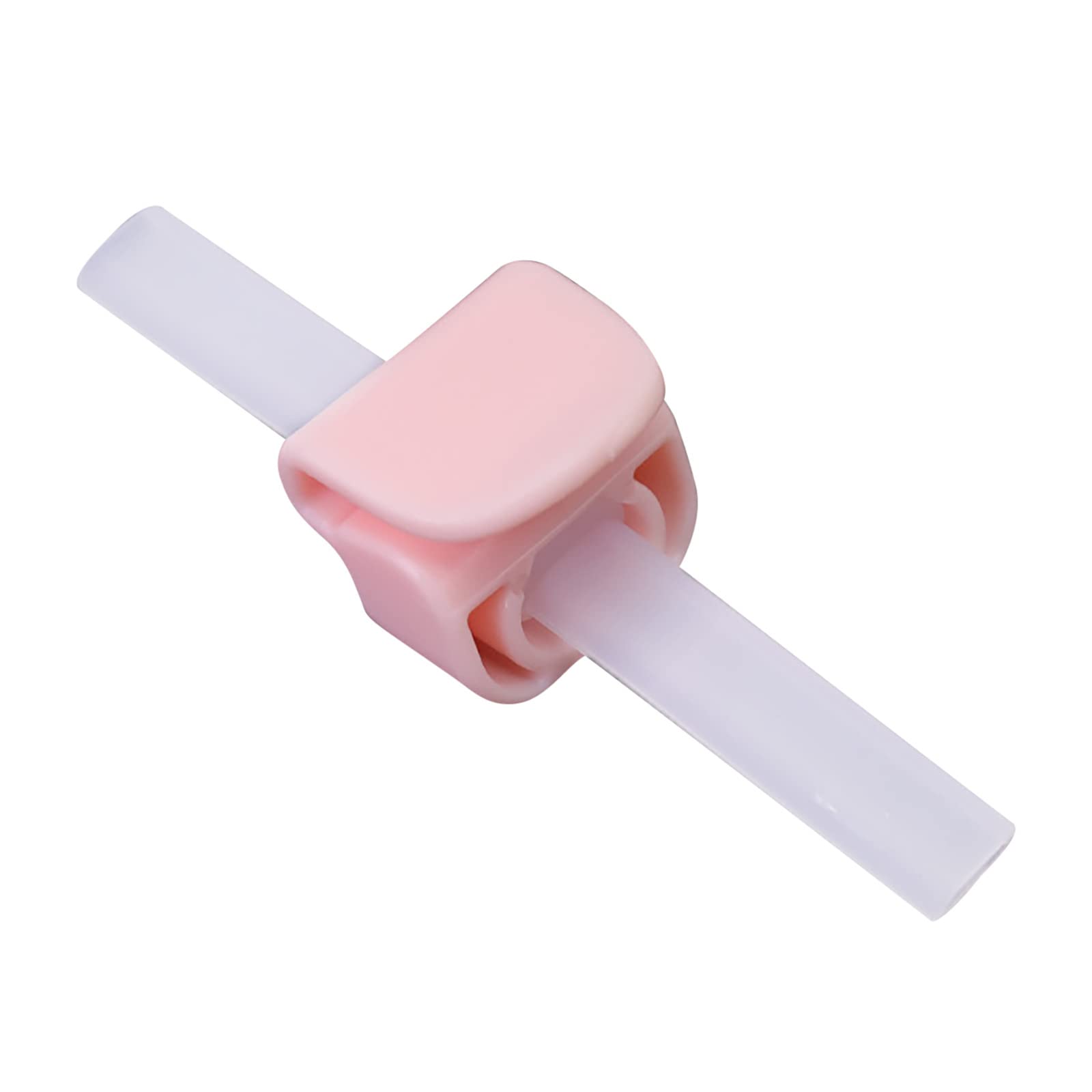 TEEGUI 500 Pack Reusable Silicone Straws for Kids - BPA-Free, Soft Bendy Drinking Straws with Universal Snap-On Design for Baby Bottles, Cups & Bowls - Dishwasher Safe, Durable & Eco-Friendly (Pink) - Perfect for School Lunches, Travel & Family Outings