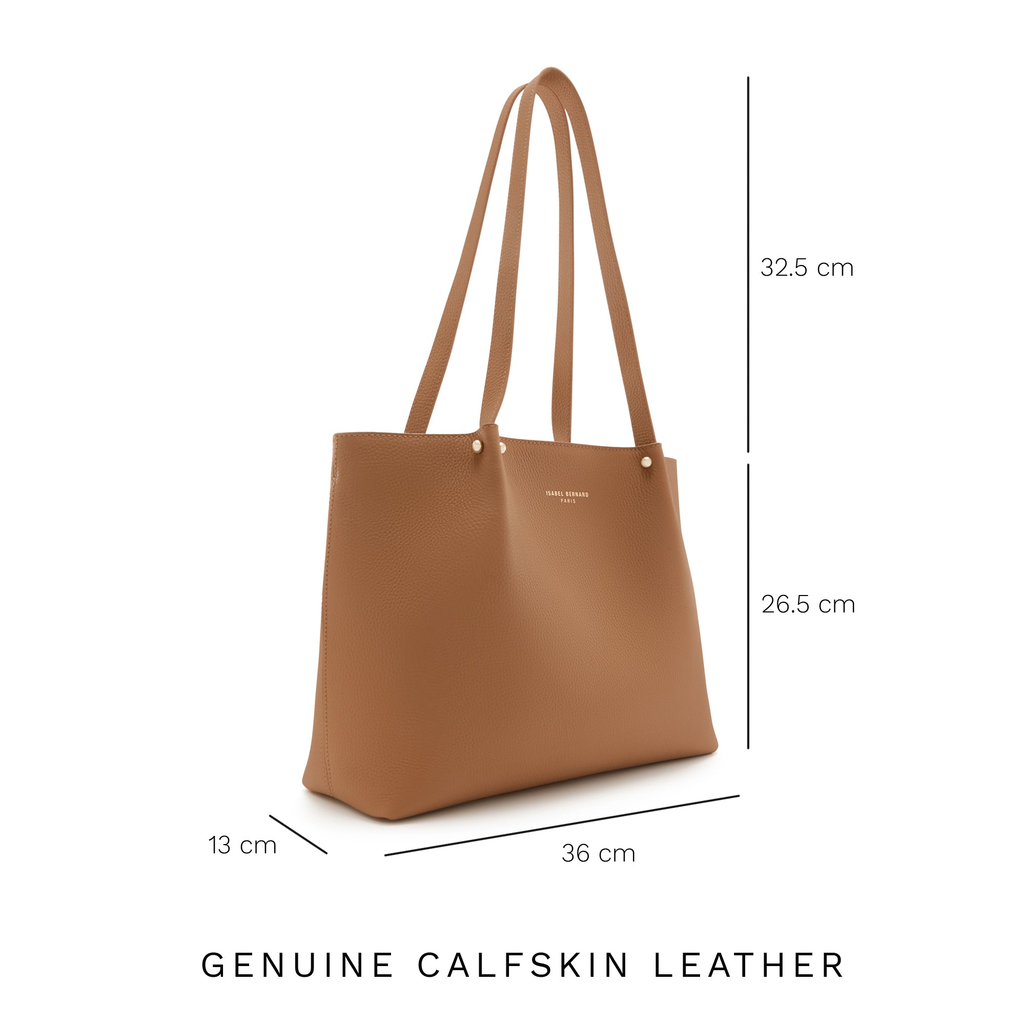 Isabel Genuine Calfskin Leather Tote Bag and Wallet Set for Women - Perfect Gift for Birthday, Anniversary & Travel Accessories