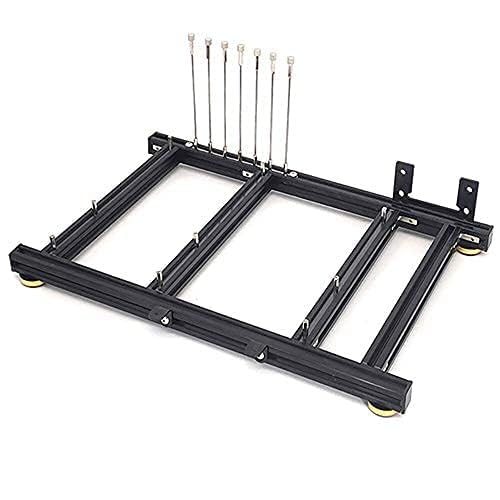 ATX PC Computer Case - Open Air Frame Overclocking Motherboard Test Bench with Aluminum Base | Lightweight & Easy Disassembly | Perfect for PC Builders, Gamers & Hardware Testing