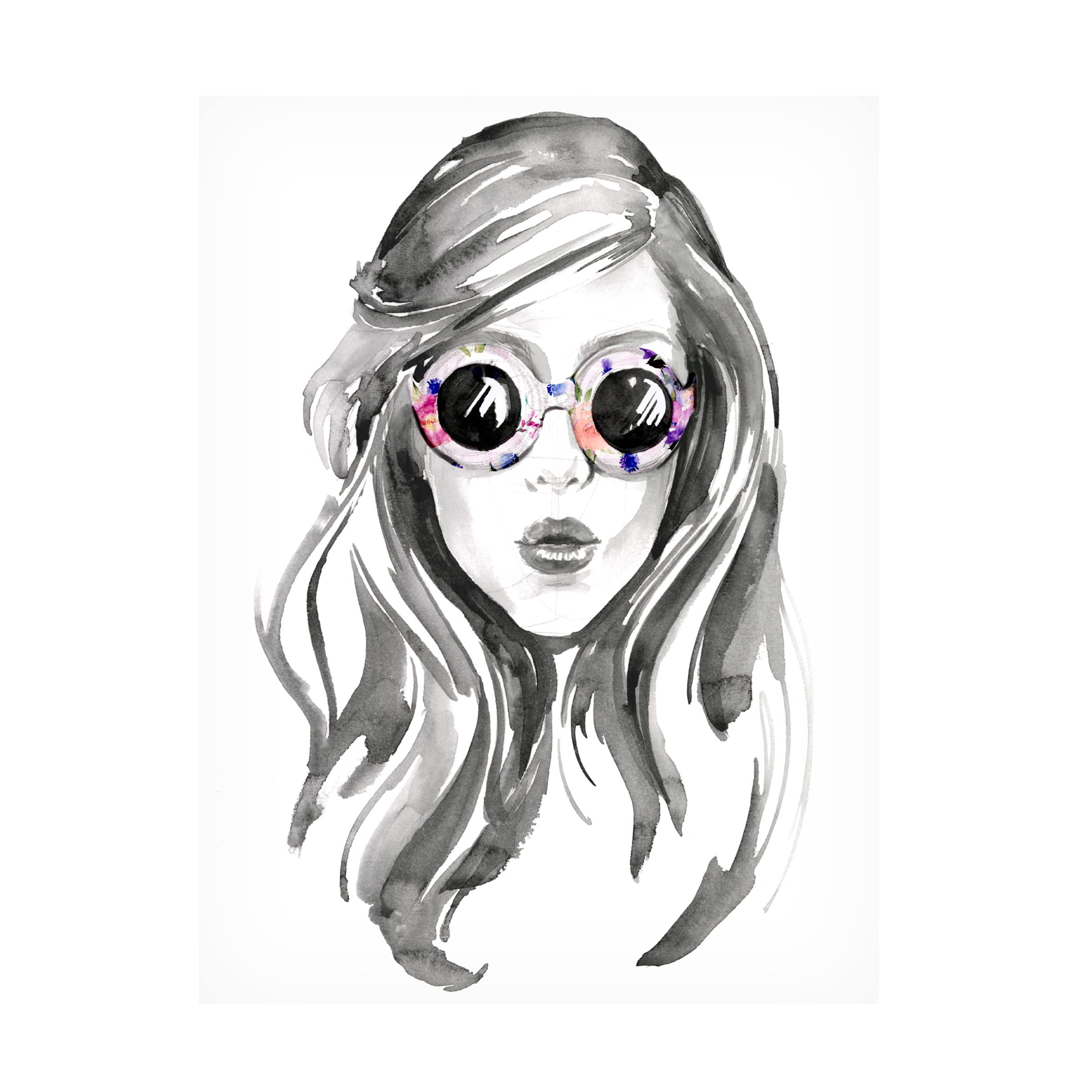 Jennifer Paxton Parker 'Look into the Sun Glasses II' Canvas Wall Art Print - Modern Home Decor for Living Room, Bedroom & Office - Trademark Fine Art Collection