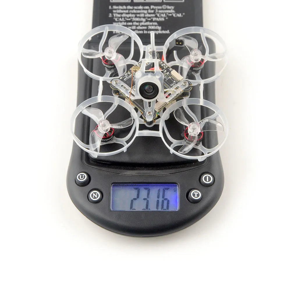 Happymodel Mobula6 ECO 2024 1S 65mm HDZero Ultra Light Micro FPV Whoop Drone - Perfect for Indoor Racing, FPV Freestyle & Beginner Drone Pilots