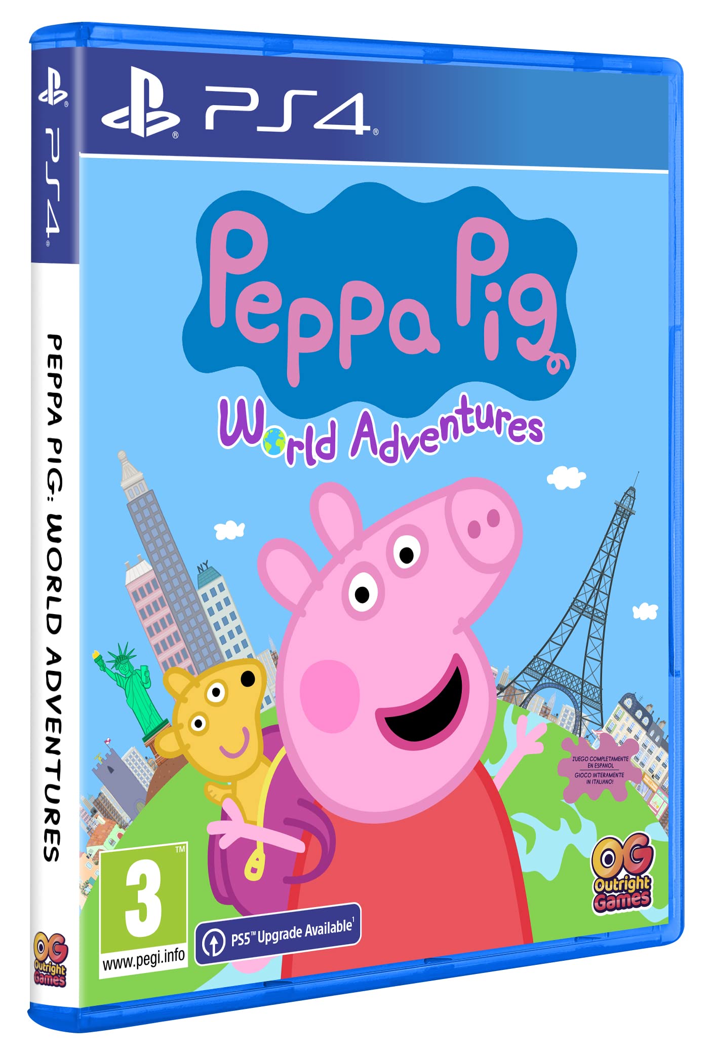 Peppa Pig: Adventures Around the World - PS4 Game for Kids | Fun Family Entertainment & Worldwide Exploration | Perfect for Birthday Gifts & Indoor Playtime
