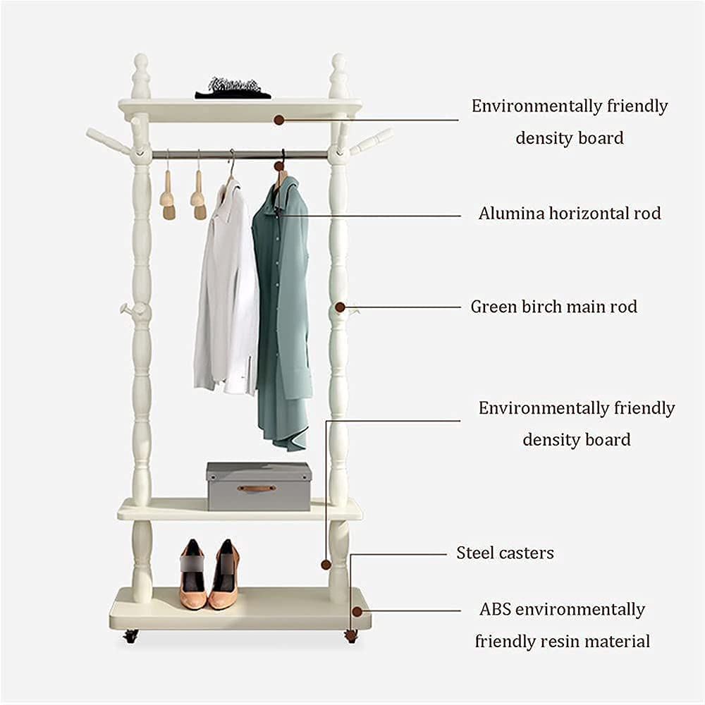 Premium Wall Mounted Hooks for Clothes, Shoes, Hats & Handbags - Space Saving Entryway & Bedroom Organizer - Perfect for Hallways, Closets & Dorm Rooms