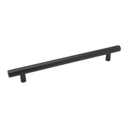 Emtek 86351 12-Inch Cabinet Pull - Flat Black Bar Handle for Kitchen & Bathroom Appliances | Modern Hardware for Drawers & Cabinets | Durable & Stylish Home Upgrade