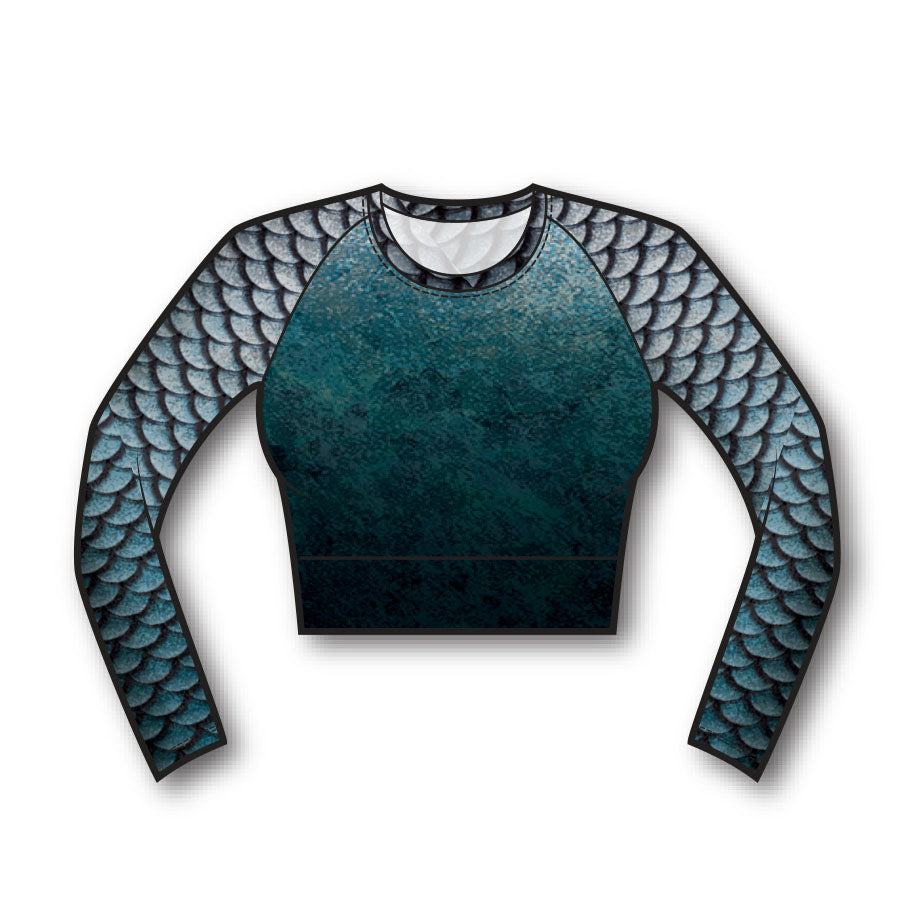 Wholesale 20+ Pieces Mix and Match Cropped Rash Guards - Swimwear for Women, Beach Cover Up, Yoga, Surfing & Activewear