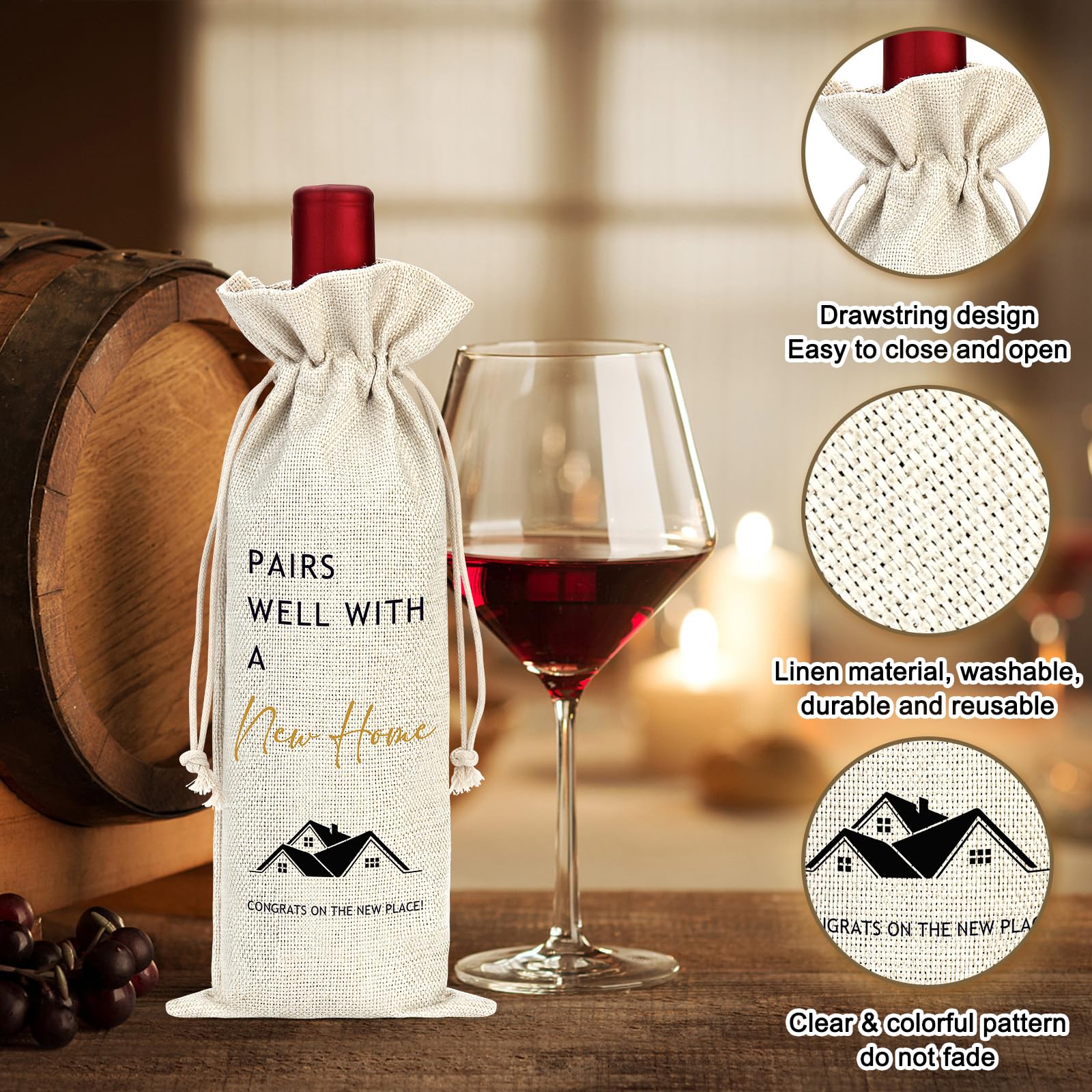 Best Housewarming Gifts for New Homeowners - Unique Home Sweet Home Gift Basket for Couples & Women | Perfect Closing Gifts for Home Buyers | Ideal for House Parties & New Home Celebrations