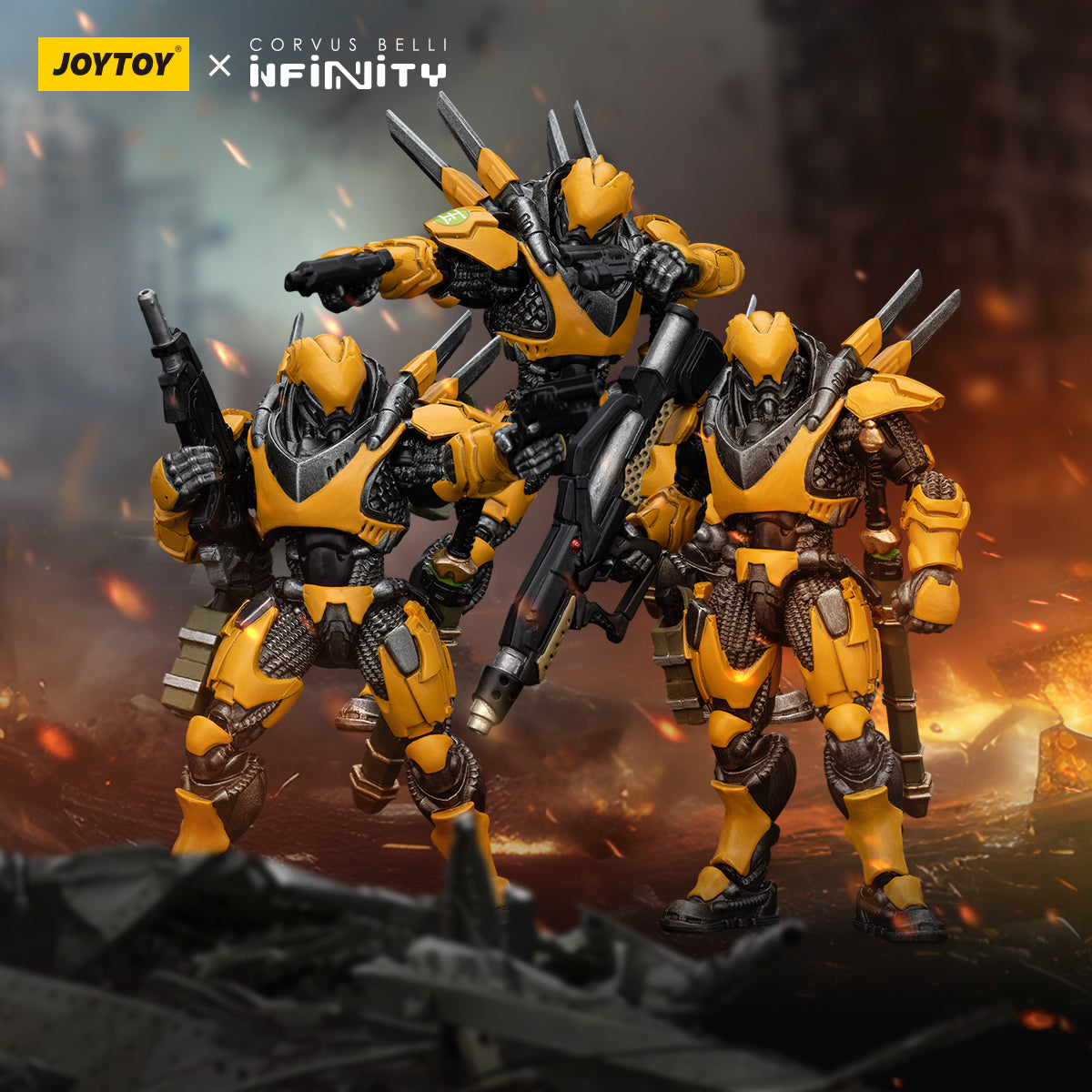 1/18 JOYTOY Action Figure - Infinity Yu Jing Blye Wolf Mongol Cavalry Wu Ming Assault Corps - Collectible Military Model for Display & Wargaming Scenes