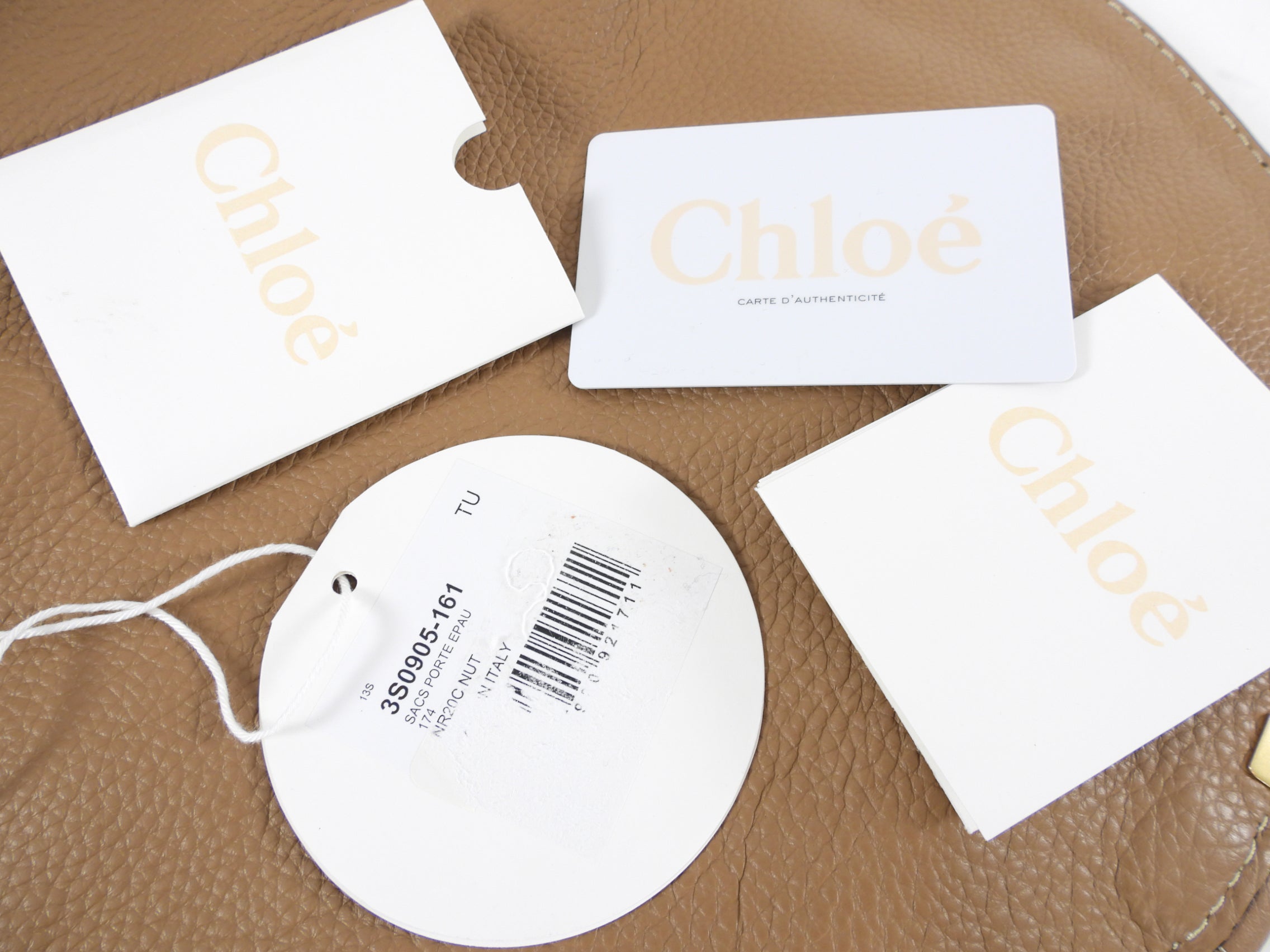 Chloe Marcie Crossbody Bag in Nut Brown - Stylish Leather Shoulder Bag for Women, Perfect for Daily Use, Travel & Shopping