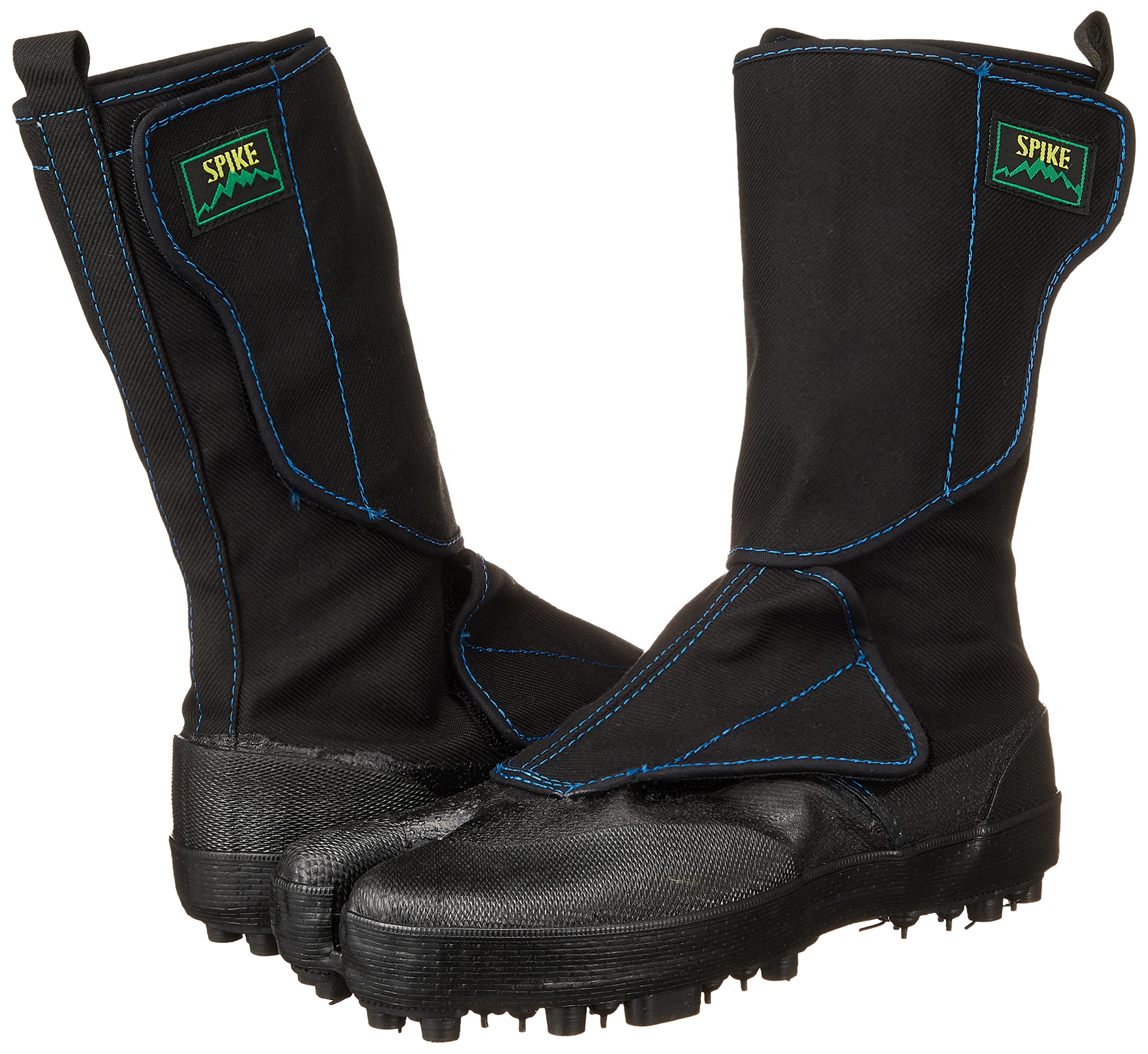Japanese Style Steel Toe Work Boots with Spikes - Anti-Slip Safety Shoes for Construction & Outdoor Work | Durable Workwear for Men in Industrial, Warehouse & Landscaping Jobs
