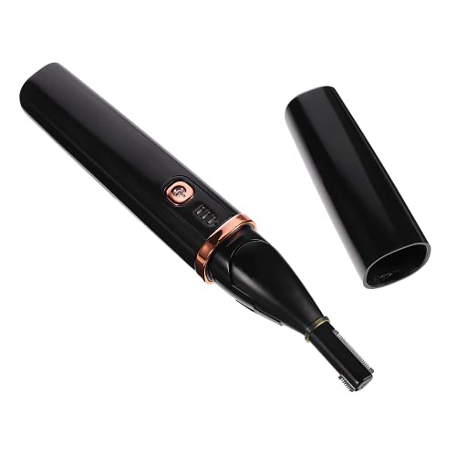 HEALLILY Electric Eyebrow Trimmer for Women & Men - Precision Facial Hair Remover for Eyebrows, Chin, Neck & Upper Lip - Rechargeable Women's Electric Shaver for Smooth Skin at Home & Travel