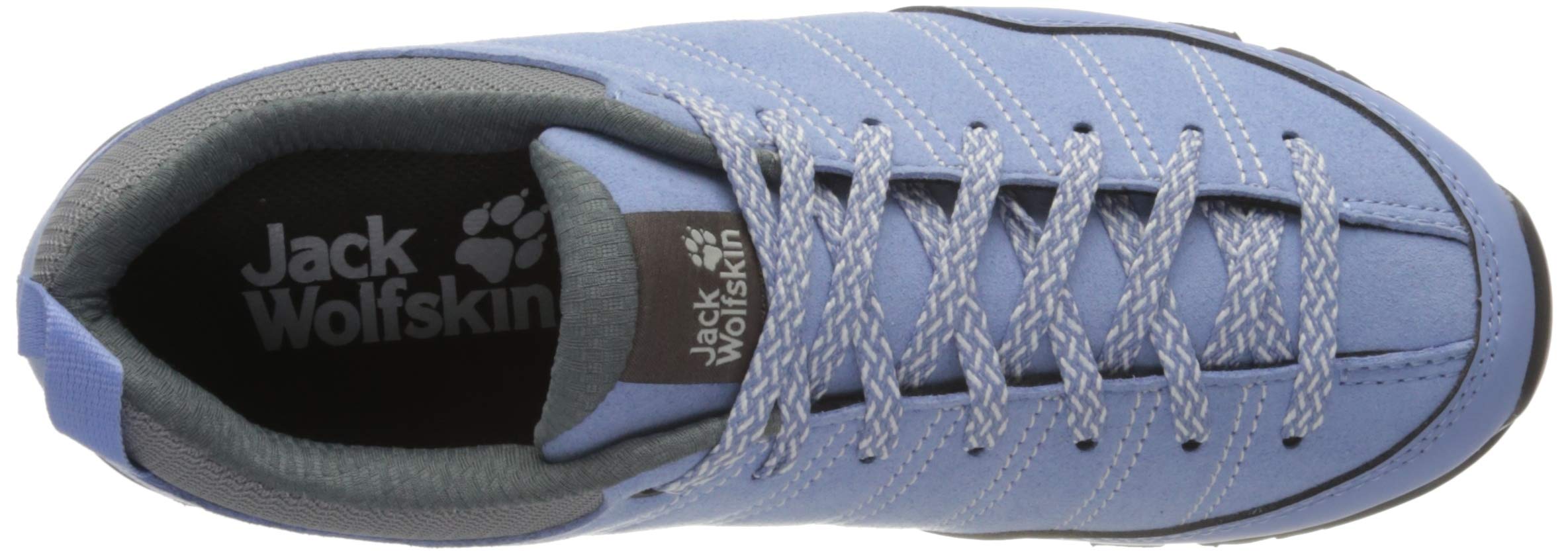 Jack Wolfskin Women's High Rise Hiking Shoes - Waterproof Lightweight Trail Running Shoes for Outdoor Adventures, Trekking & Camping