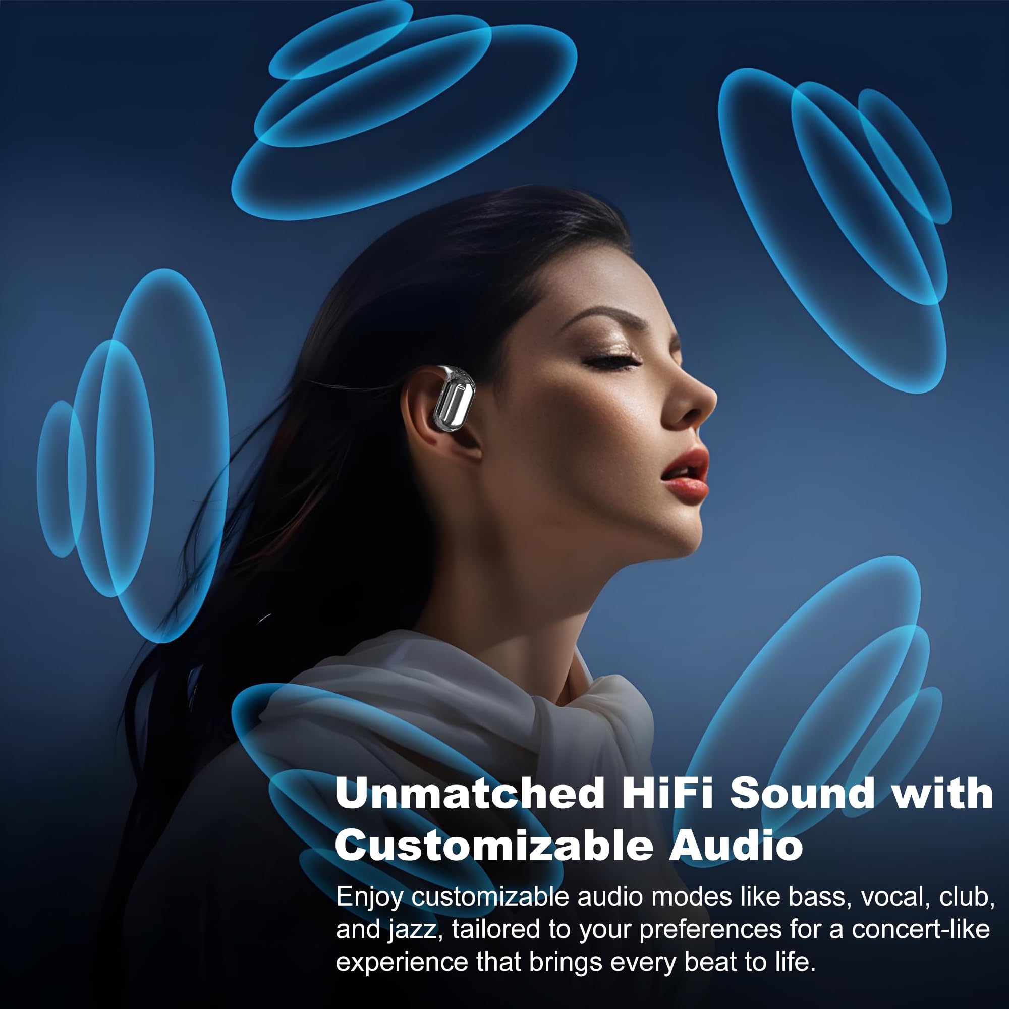 AI Real-Time Translation Wireless Earbuds - 144 Languages Two-Way Translator Bluetooth Headphones with HD Sound | Perfect for Travel, Business Meetings, Language Learning & International Communication