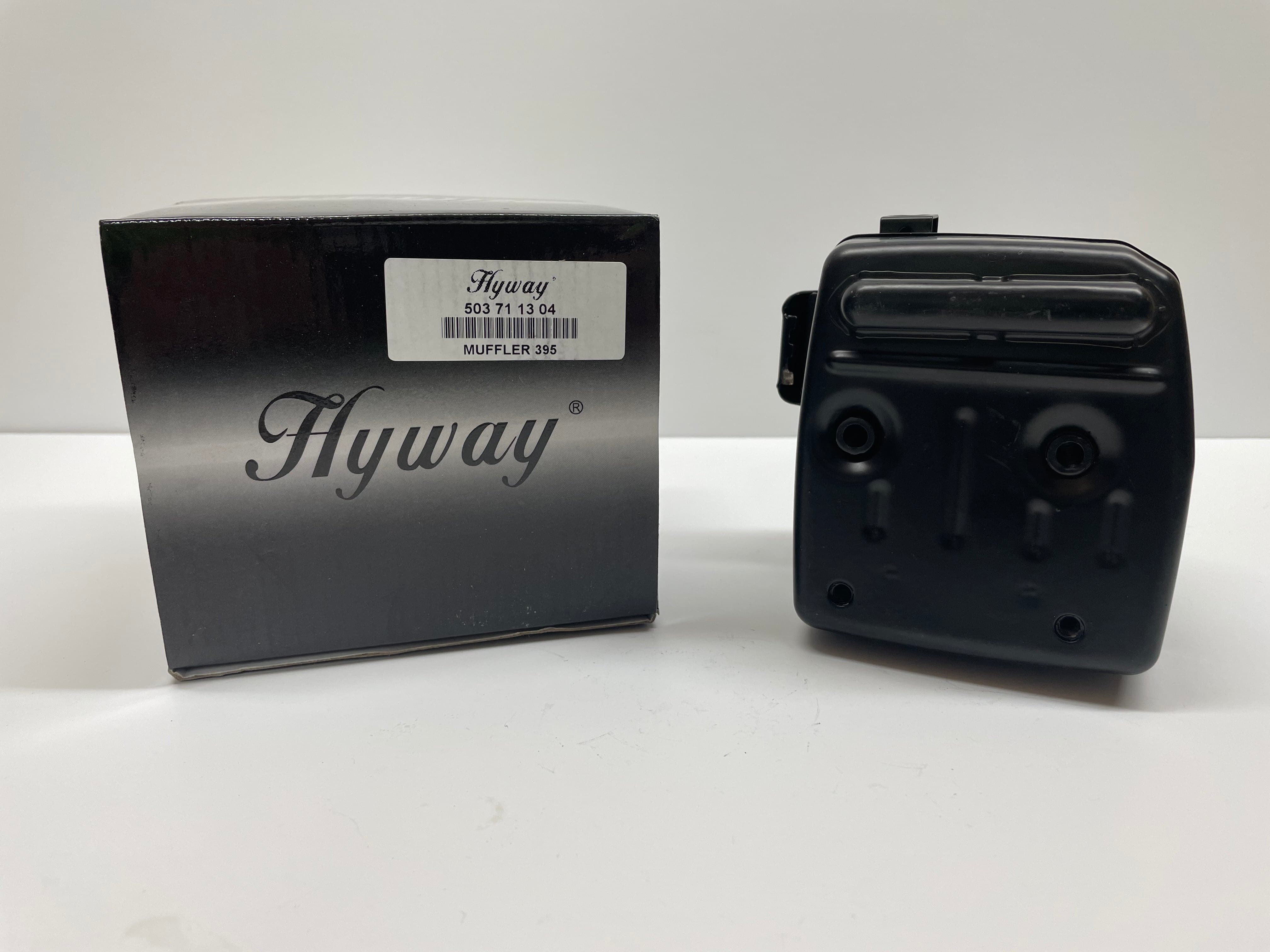 Hyway Performance Muffler Replacement for Husqvarna 395 XP Chainsaw - Compatible with Wagners Models - Durable & High-Performance Exhaust Upgrade for Forestry and Heavy-Duty Cutting