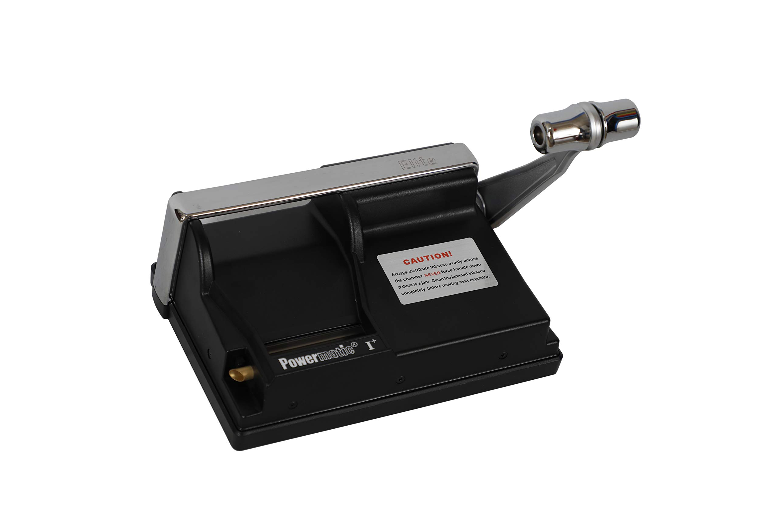 Powermatic I Elite Automatic Cigarette Rolling Machine with 5 Accessories - Black | Perfect for Home Use & Tobacco Enthusiasts