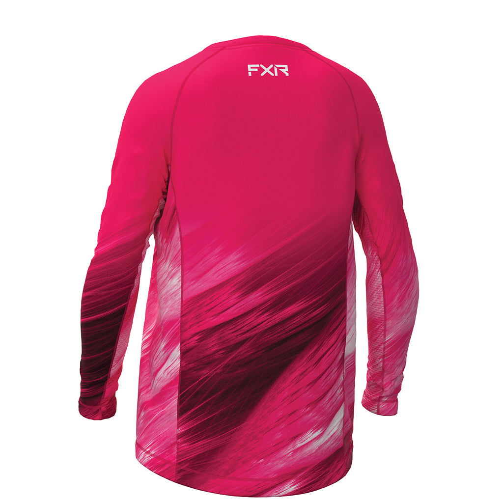 FXR Attack UPF Long Sleeve Youth Tee - Sun Protection for Kids Outdoor Sports & Activities