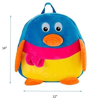 Delicate Toddler Backpack for Boys & Girls Ages 1-6 - 15x12 Inch Preschool, Nursery, Travel & Picnic Bag - Perfect for School, Daycare, Family Outings & Weekend Adventures