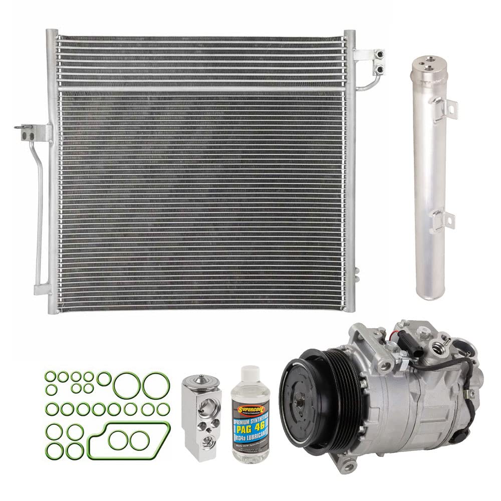 New A/C Kit for Mercedes GL450 2013-2014 | Includes AC Compressor, Condenser & Drier | BuyAutoParts 61-94371CK | Perfect for Summer Cooling System Repair & Maintenance